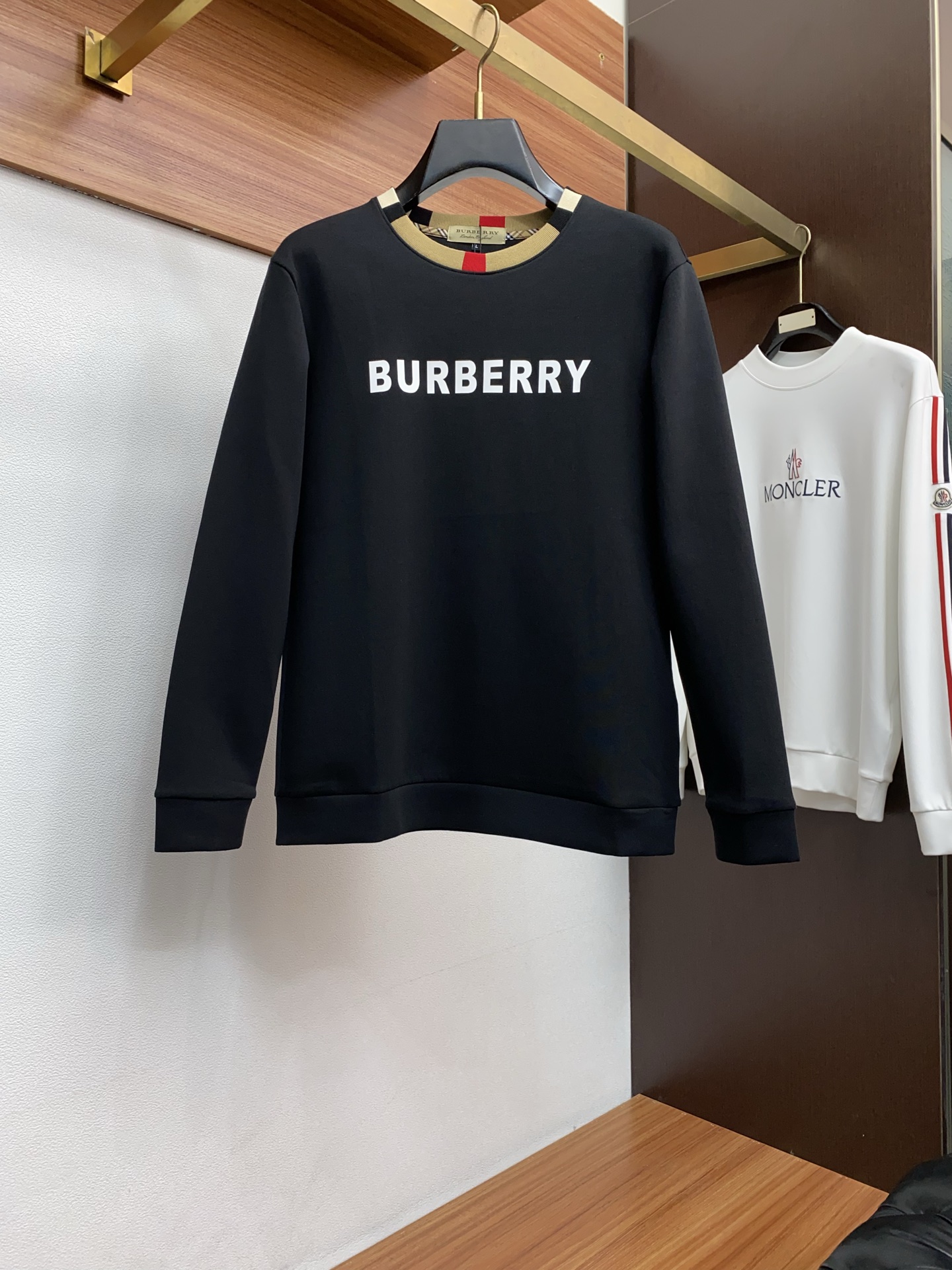 Burberry Male Hoodie Cotton M-xl