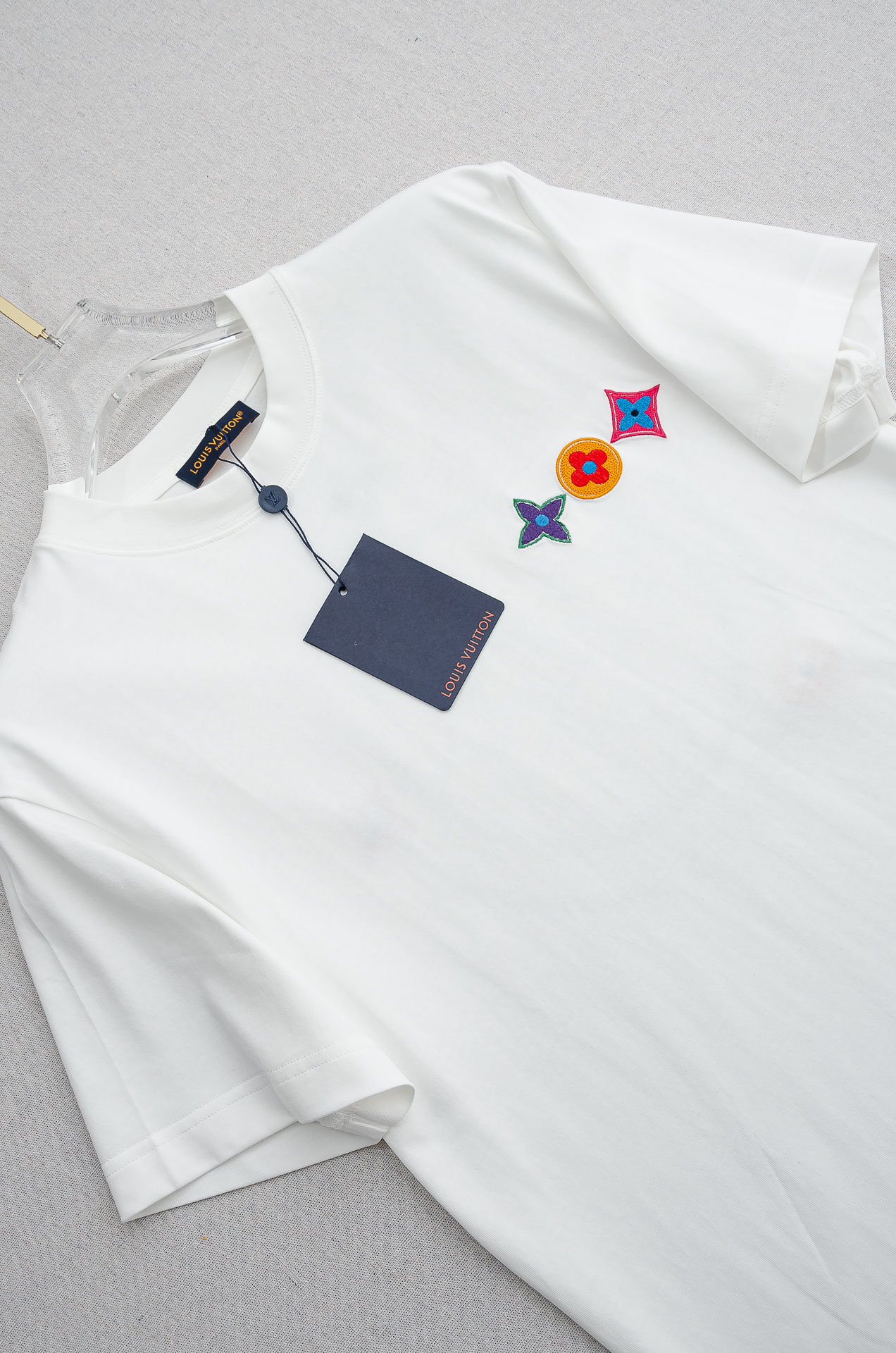 Louis Vuitton Male Basic Clothing Cotton Slim Fit S-l-xl