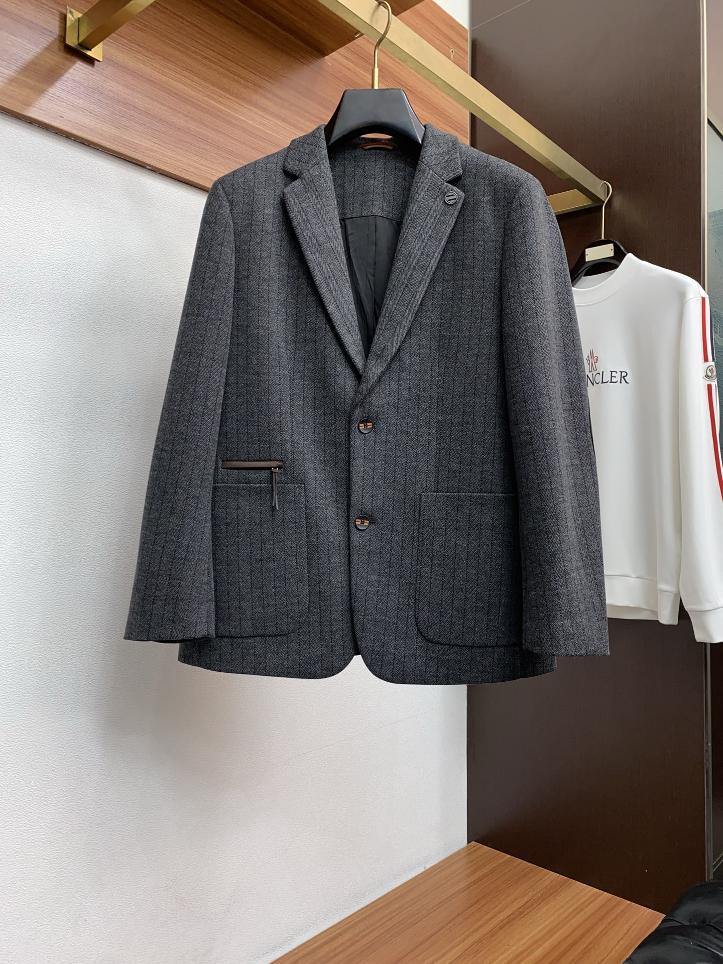 Ermenegildo Zegna Male Basic Clothing Blue Slim Fit M-xl