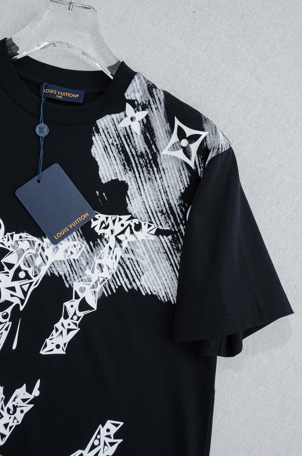 Louis Vuitton Male Basic Clothing Cotton Slim Fit S-l-xl