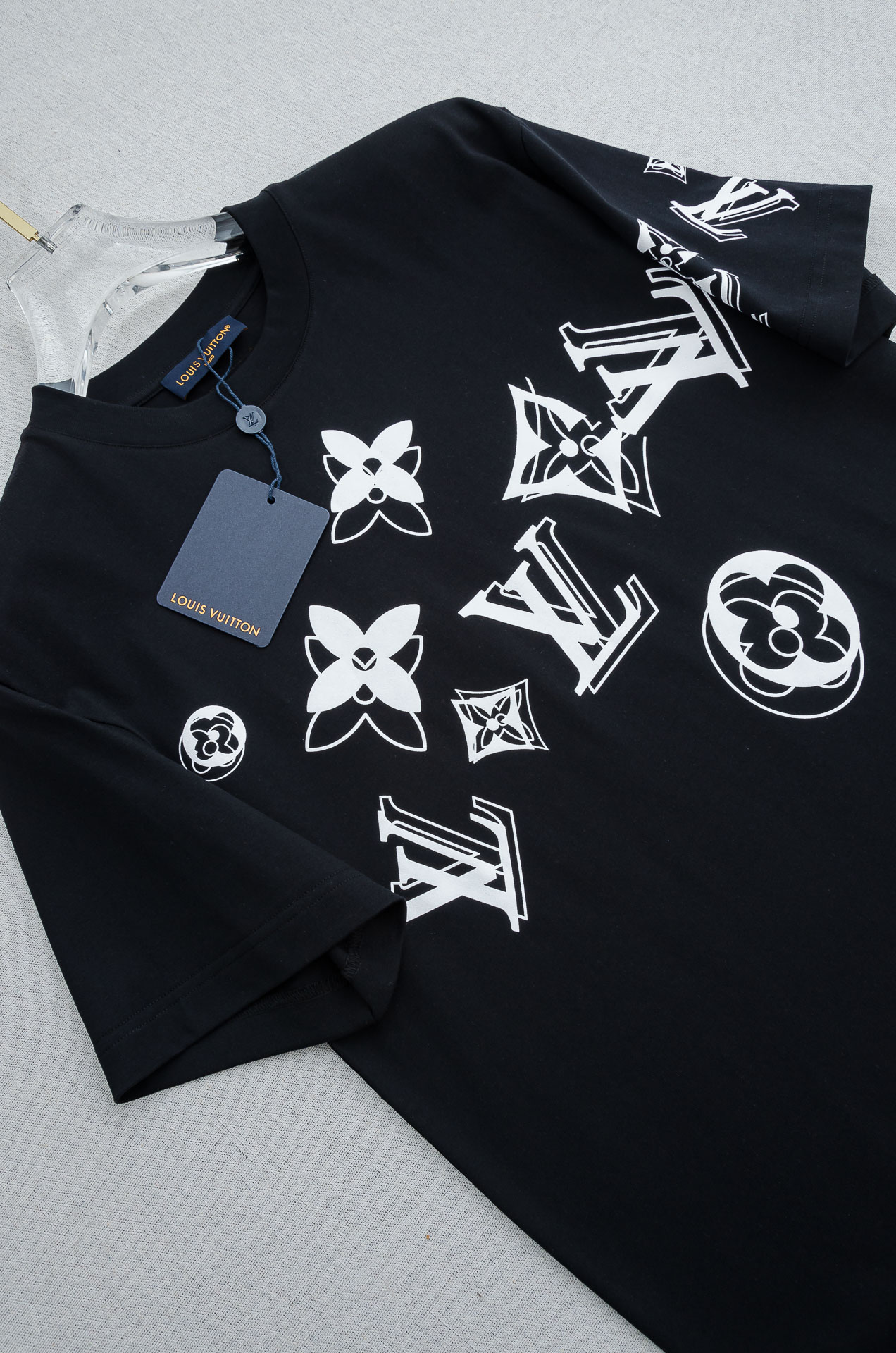 Louis Vuitton Male Basic Clothing Cotton Slim Fit S-l-xl