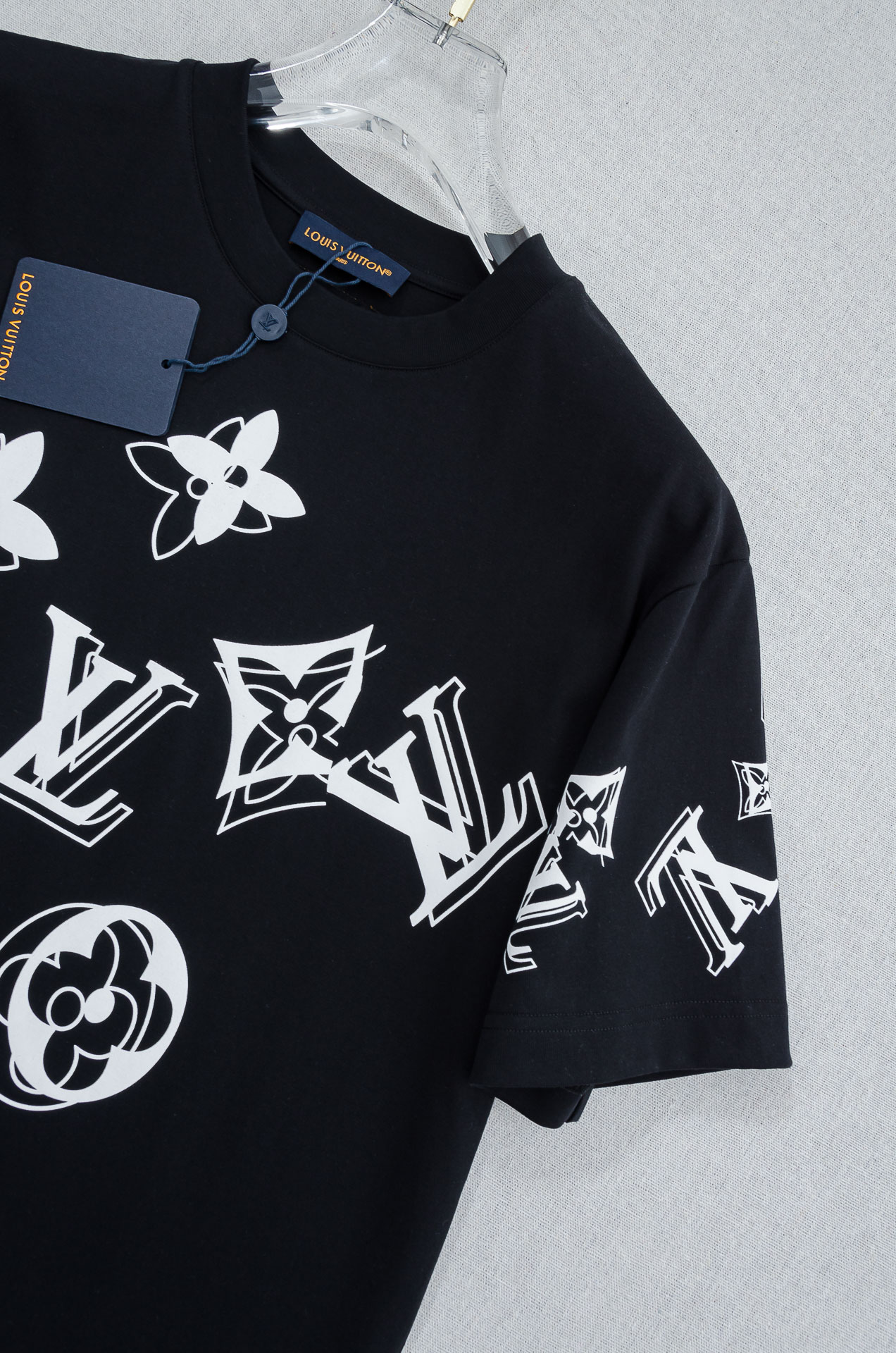 Louis Vuitton Male Basic Clothing Cotton Slim Fit S-l-xl