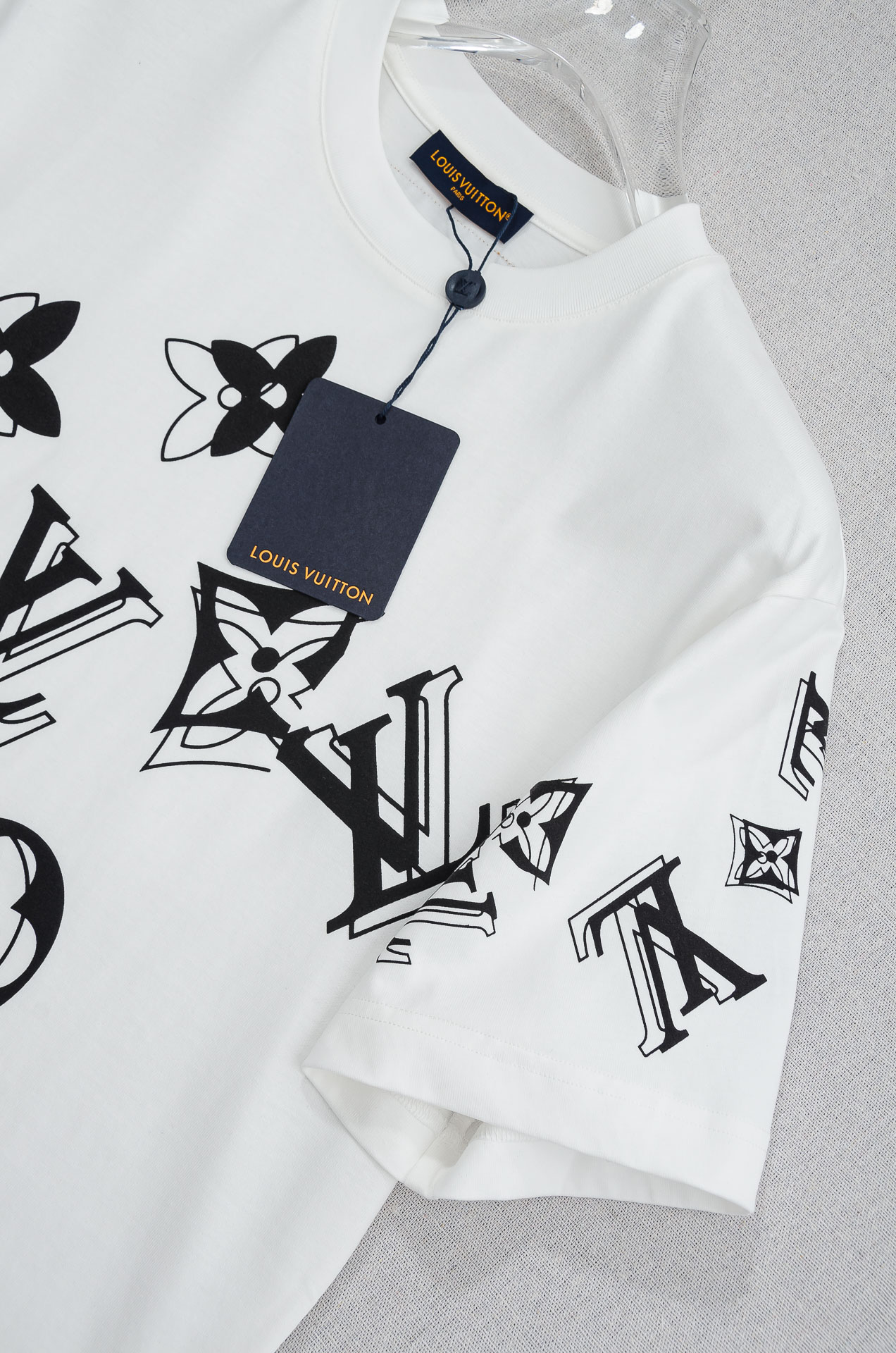 Louis Vuitton Male Basic Clothing Cotton Slim Fit S-l-xl