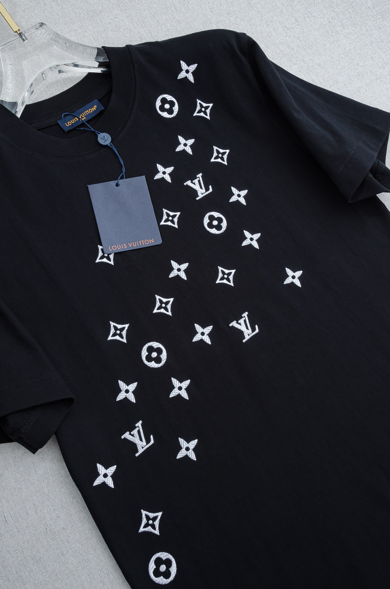 Louis Vuitton Male Basic Clothing Cotton Slim Fit S-l-xl