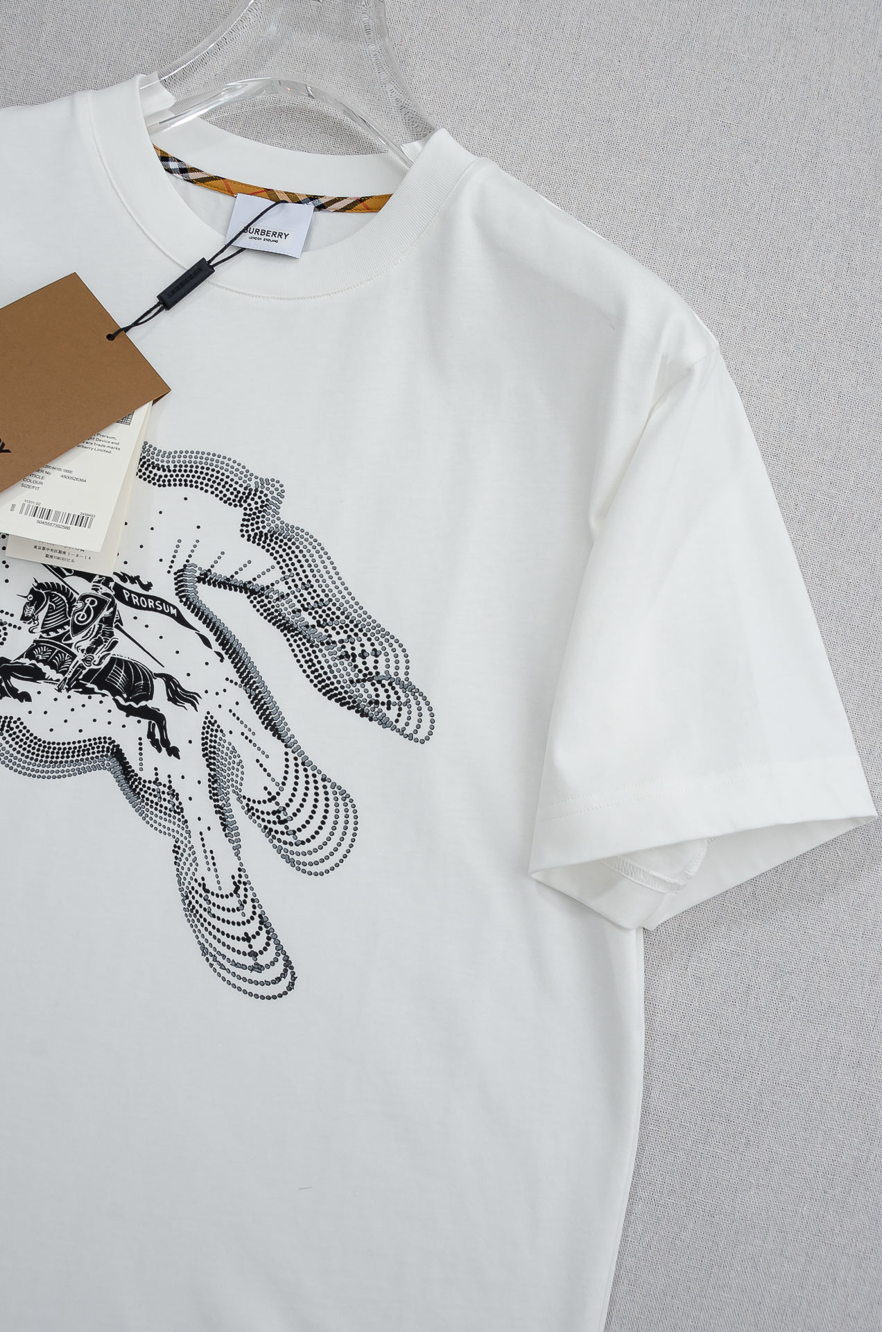 Burberry Male Basic Clothing Cotton Printed S-xl