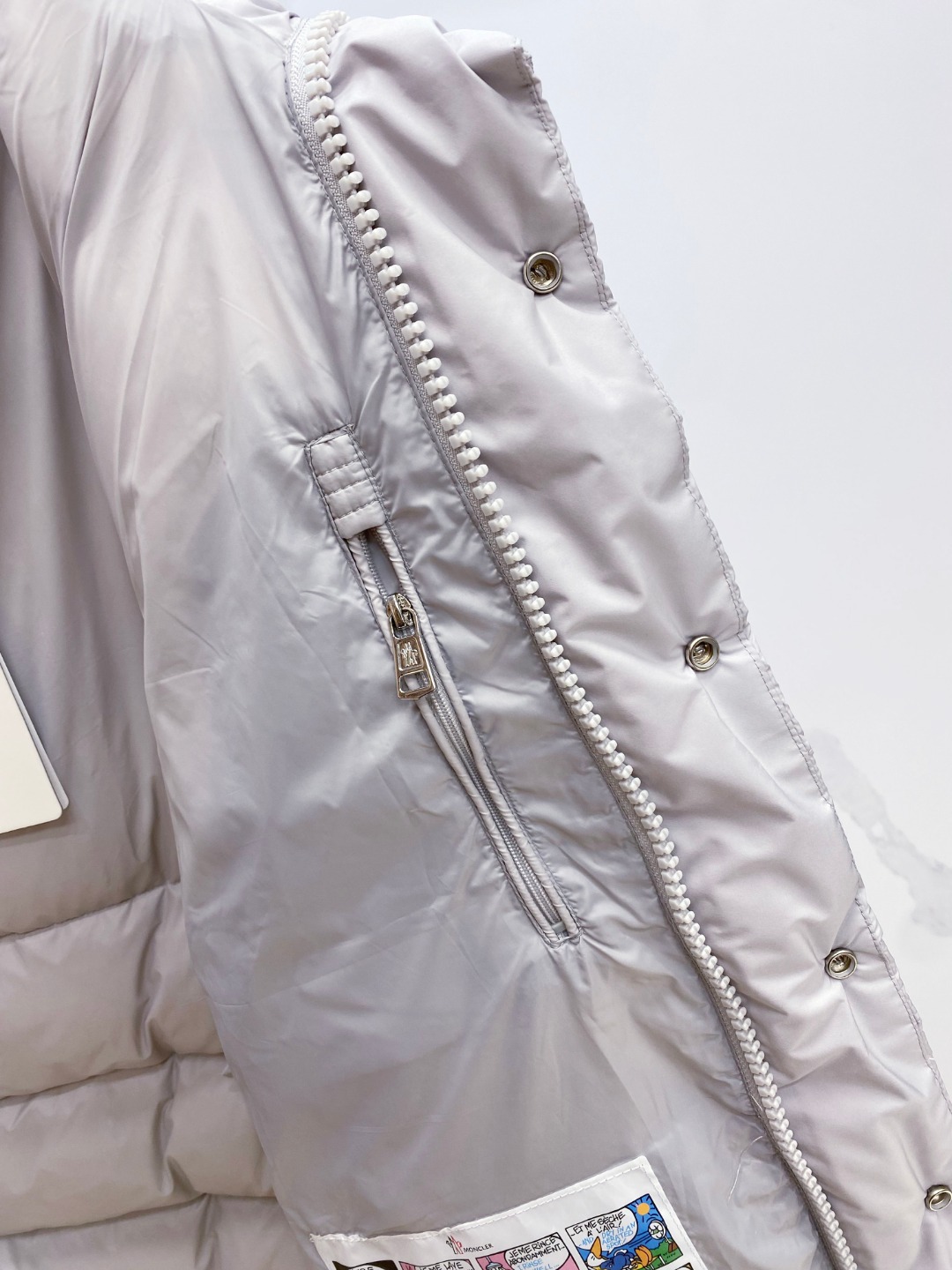 Moncler Down Jacket Polyester Black S-m-l