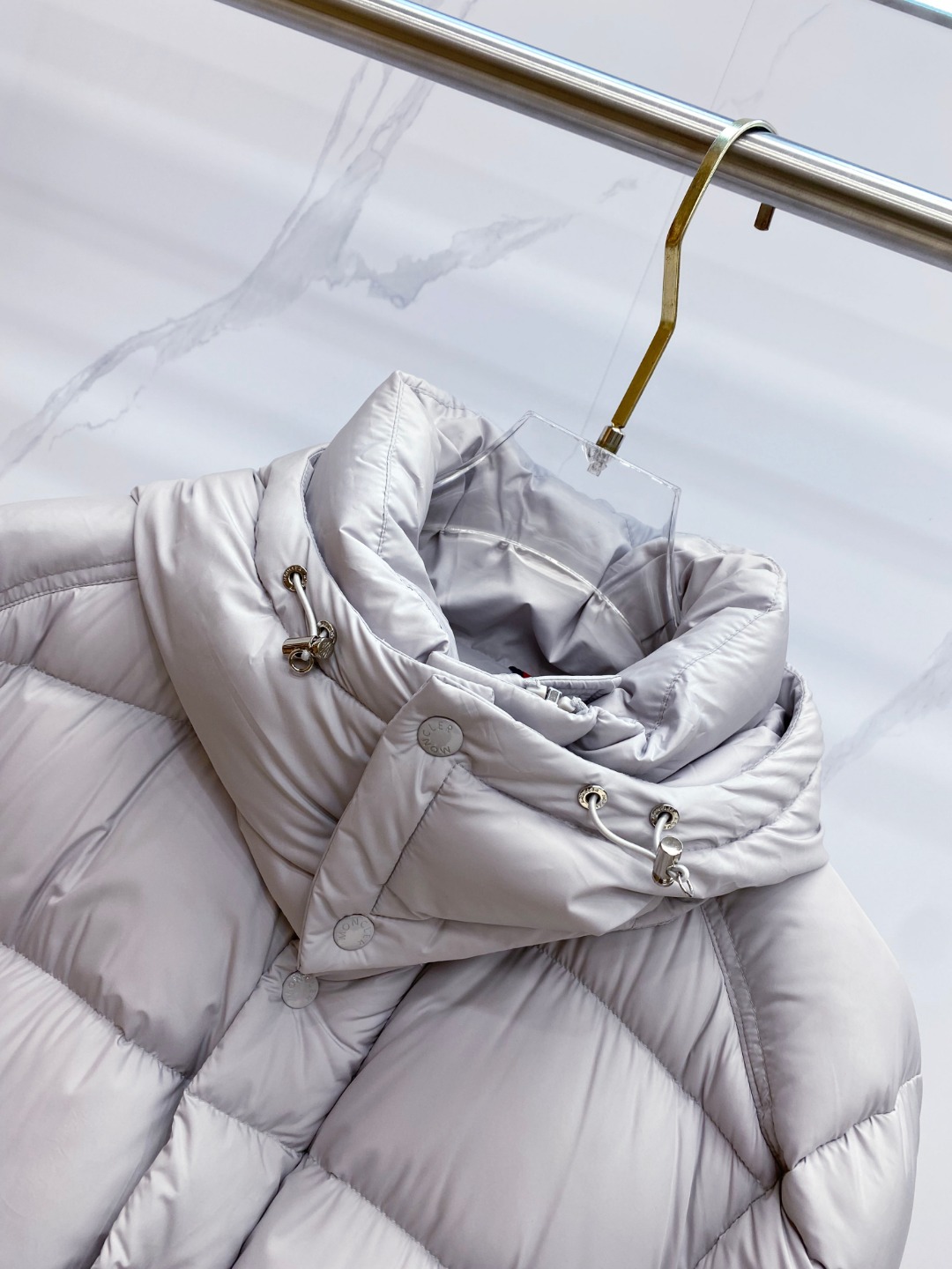 Moncler Down Jacket Polyester Black S-m-l