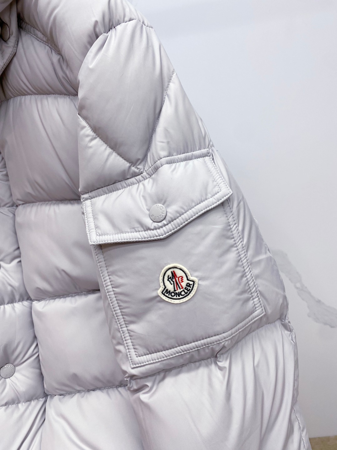 Moncler Down Jacket Polyester Black S-m-l