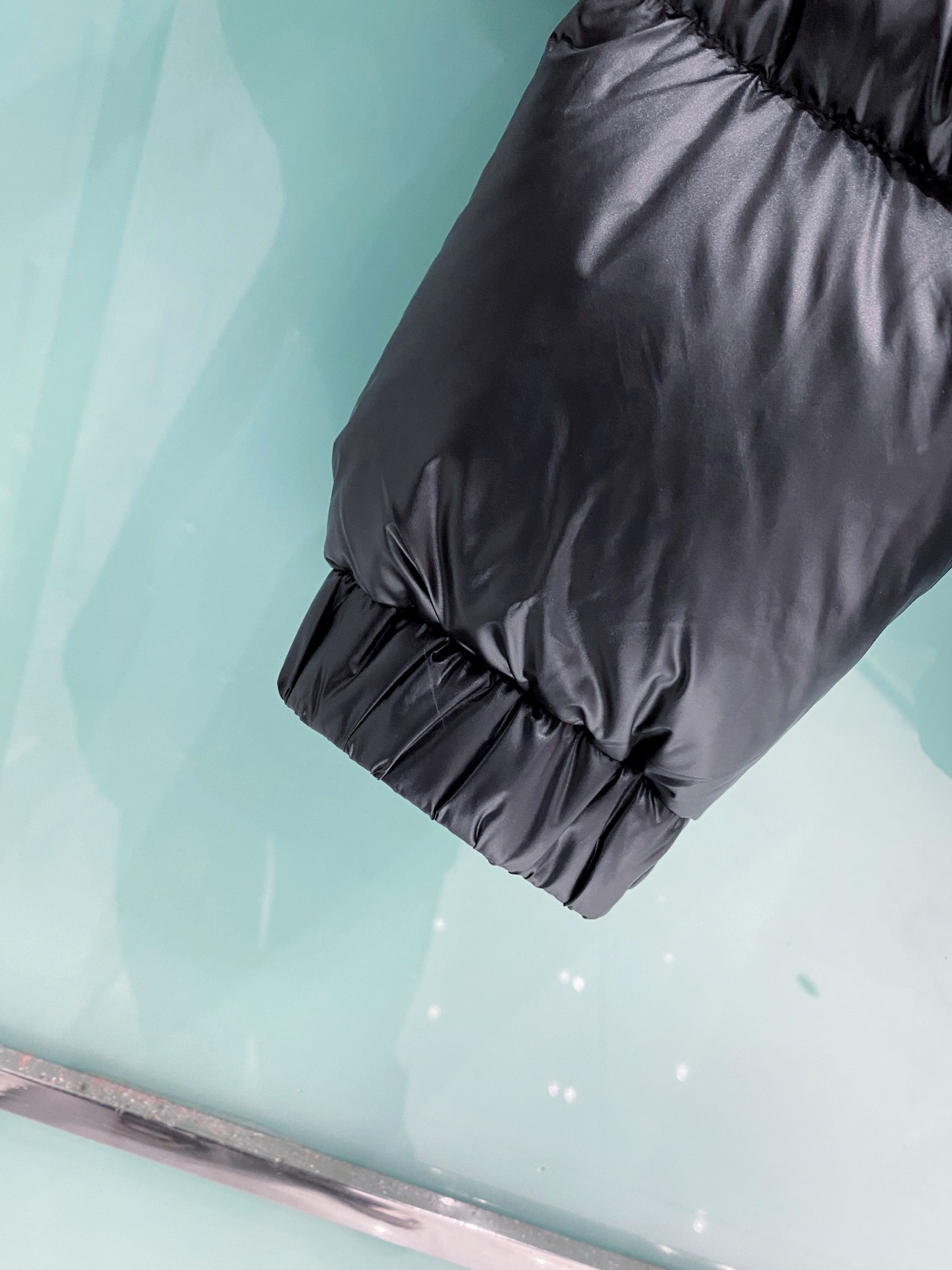 Moncler Couple Down Jacket Goose Down Black Loose Fit M-l