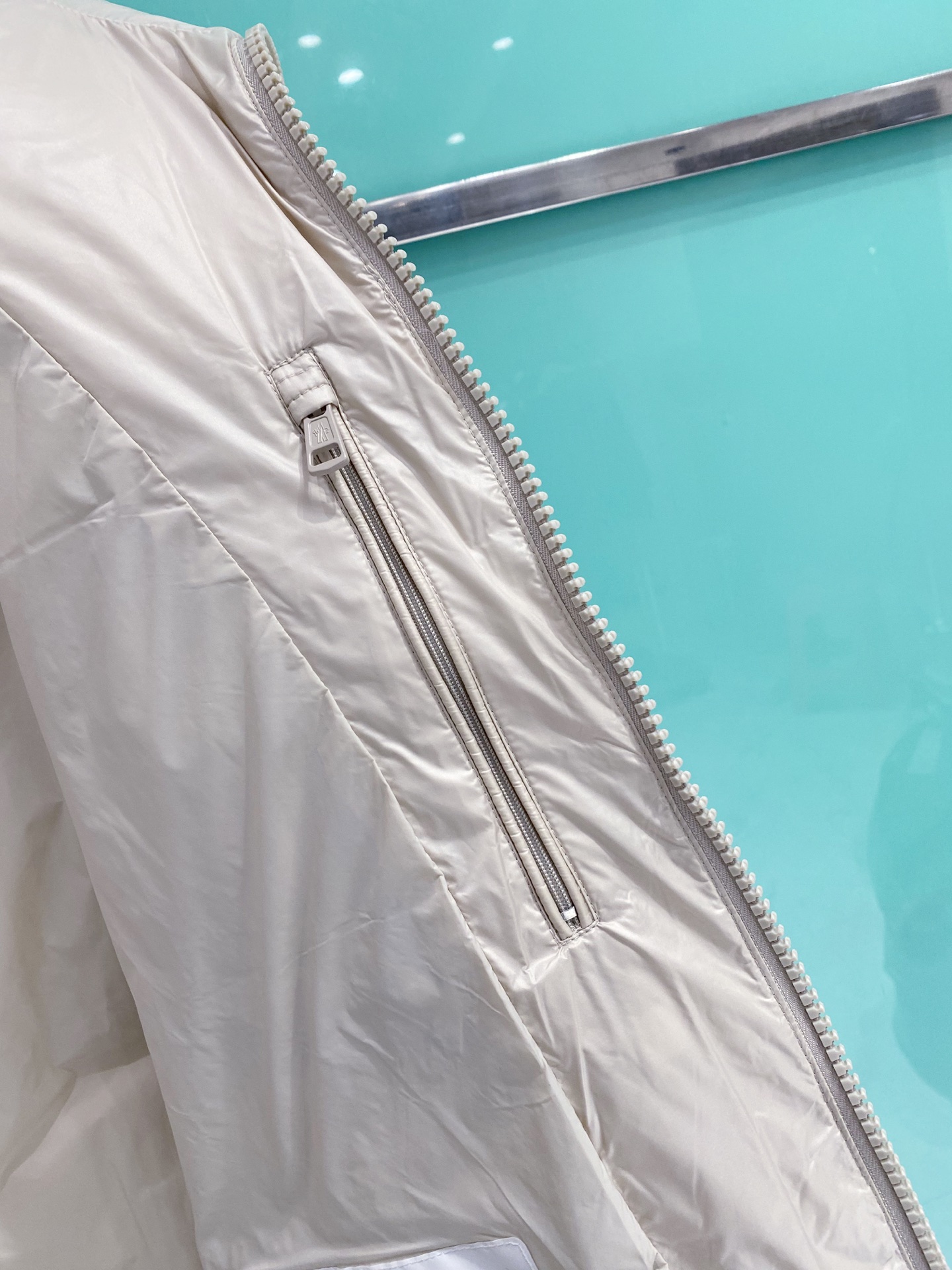 Moncler Couple Down Jacket Goose Down Black Loose Fit M-l