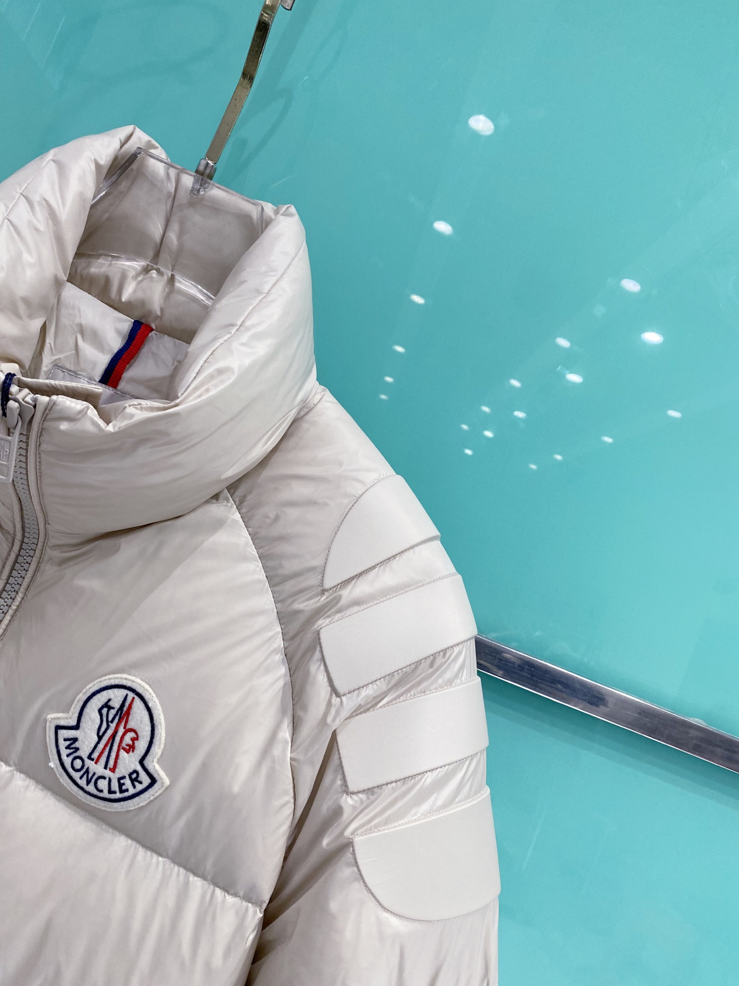 Moncler Couple Down Jacket Goose Down Black Loose Fit M-l