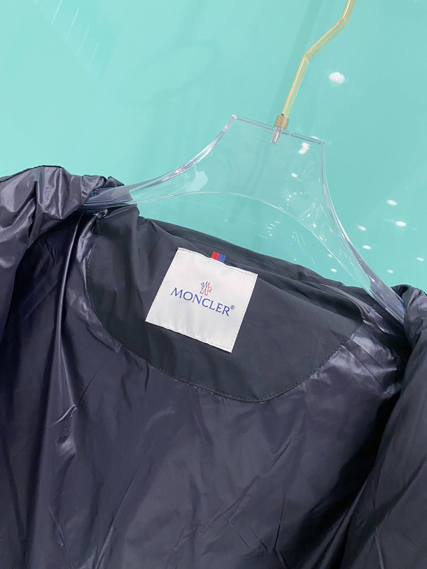 Moncler Male Down Jacket White Duck Down Black S-m-l