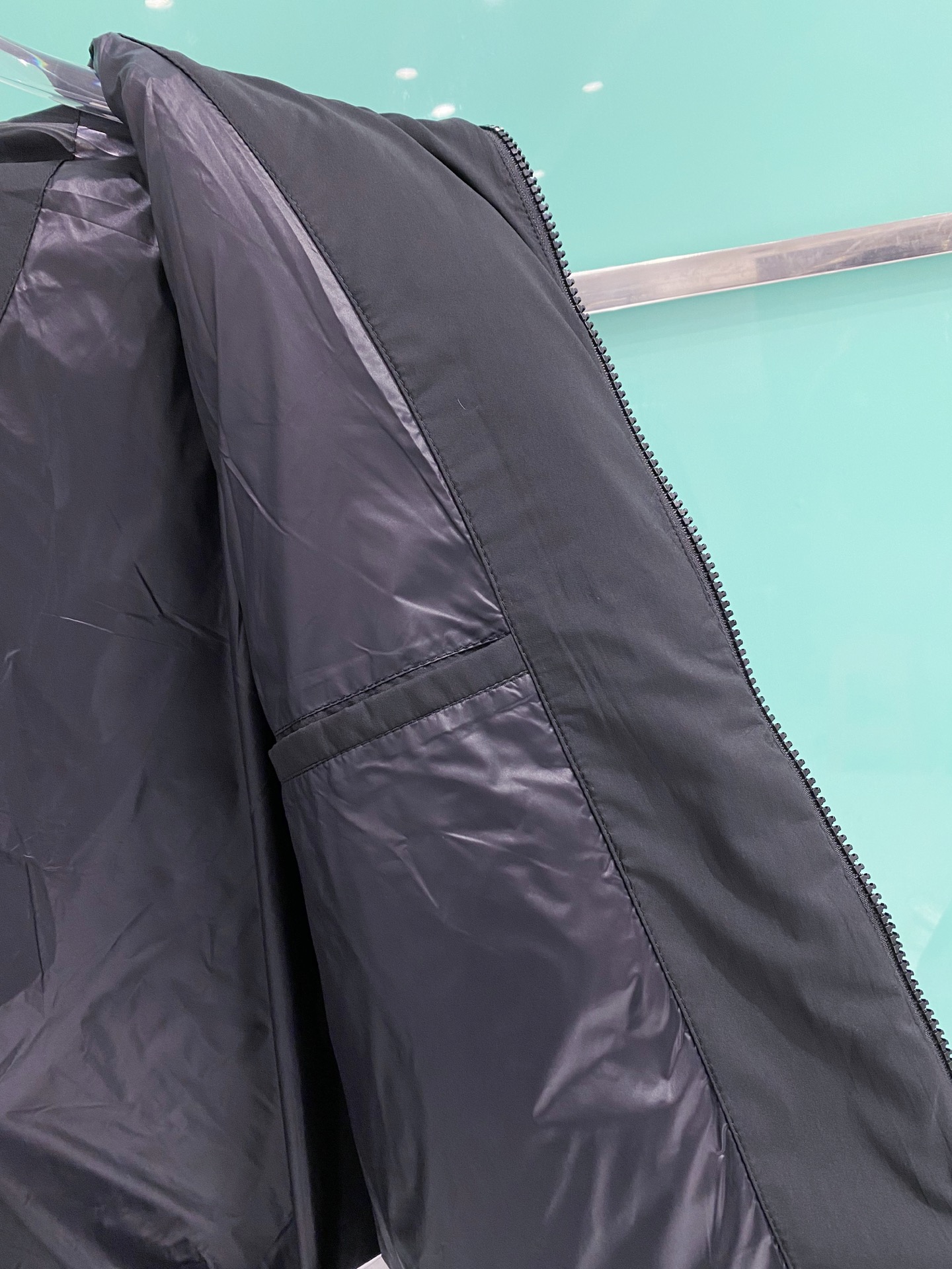 Moncler Male Down Jacket White Duck Down Black S-m-l