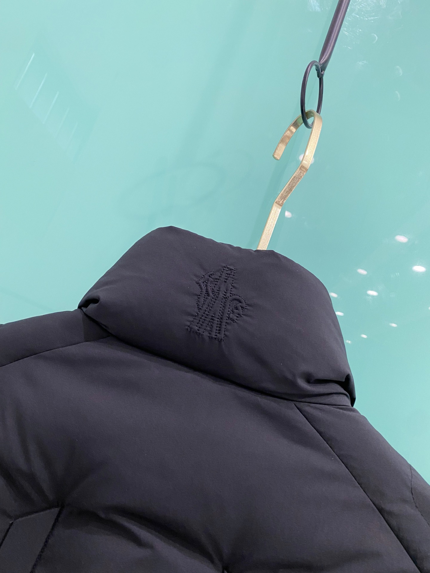 Moncler Male Down Jacket White Duck Down Black S-m-l