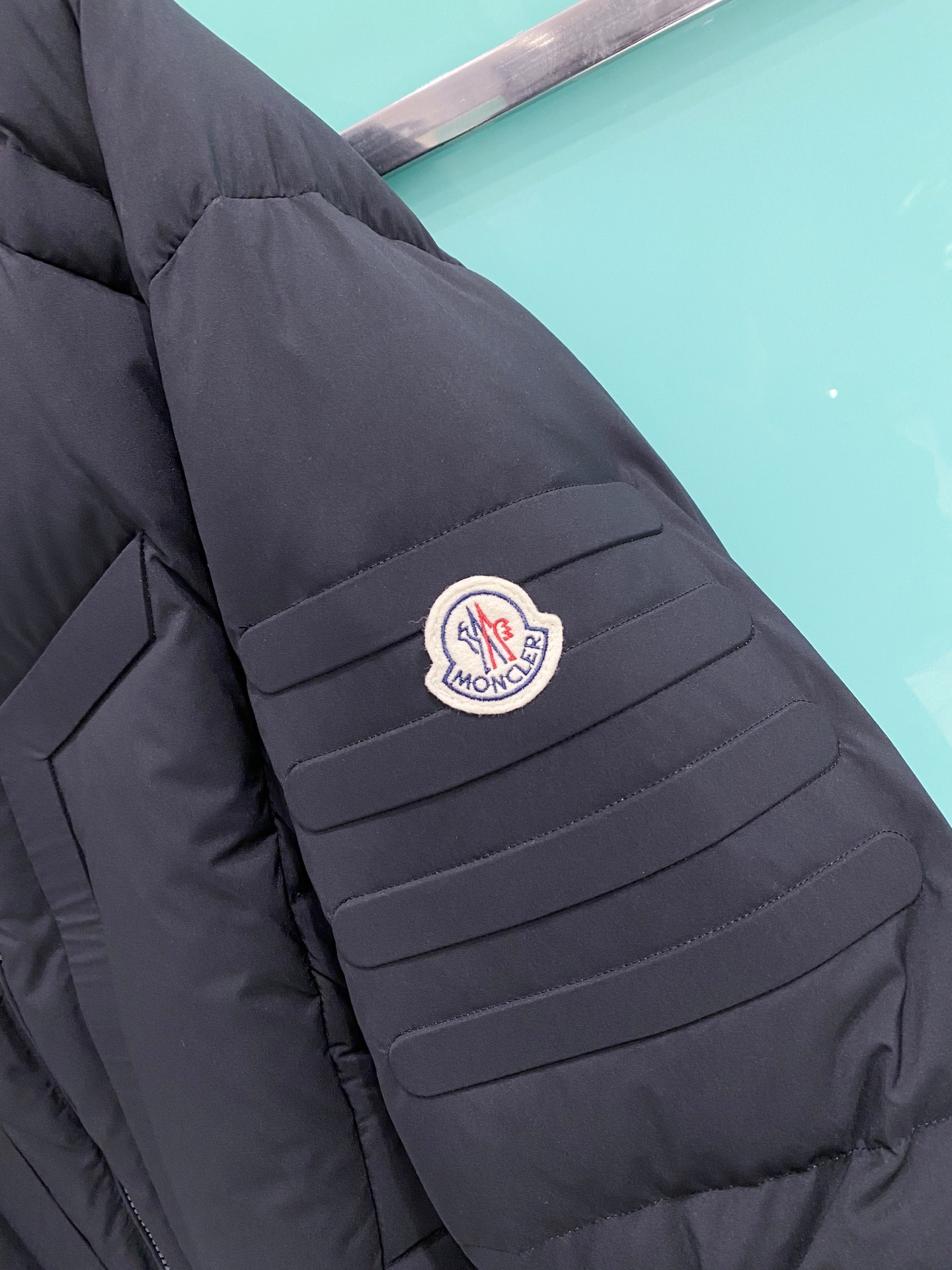 Moncler Male Down Jacket White Duck Down Black S-m-l