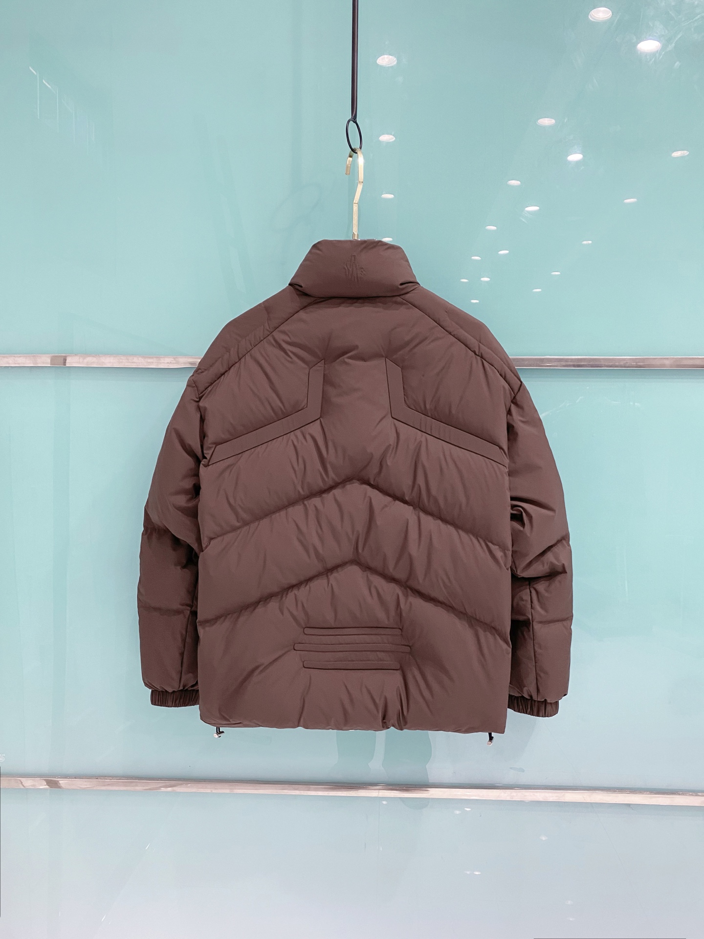Moncler Male Down Jacket White Duck Down Black S-m-l