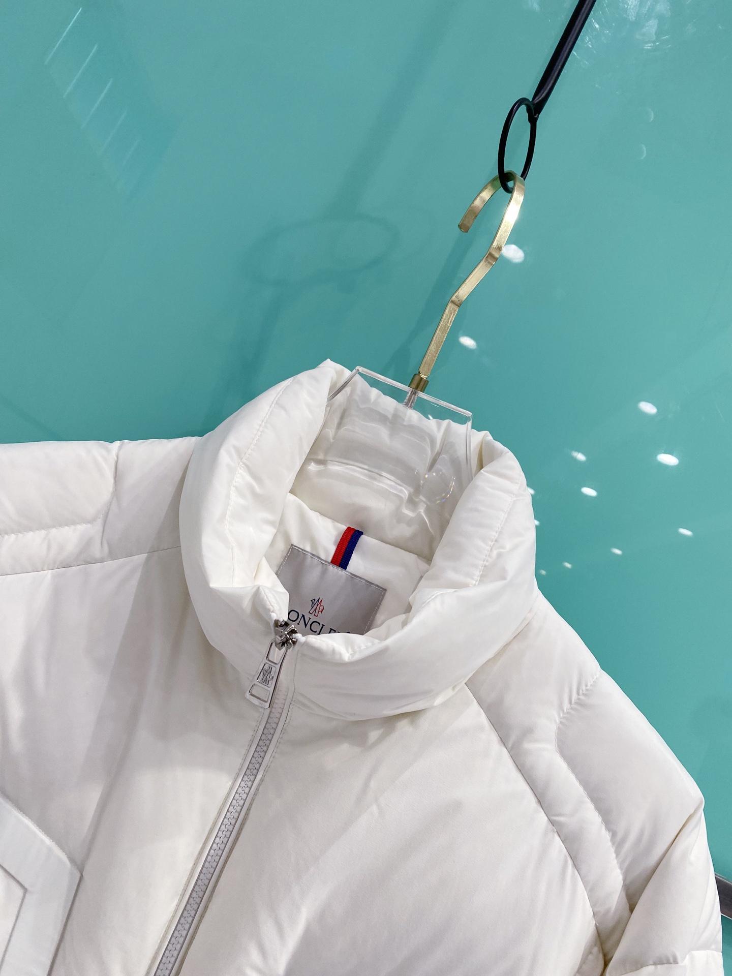 Moncler Male Down Jacket White Duck Down Black S-m-l