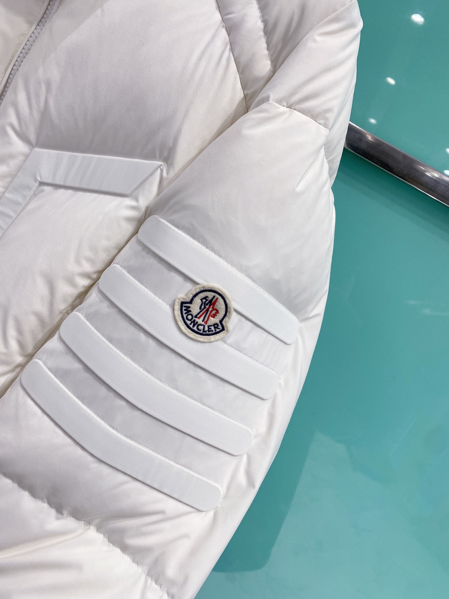 Moncler Male Down Jacket White Duck Down Black S-m-l