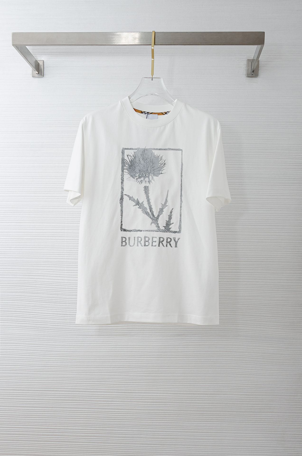 Burberry Male Basic Clothing Cotton Printed S-xl
