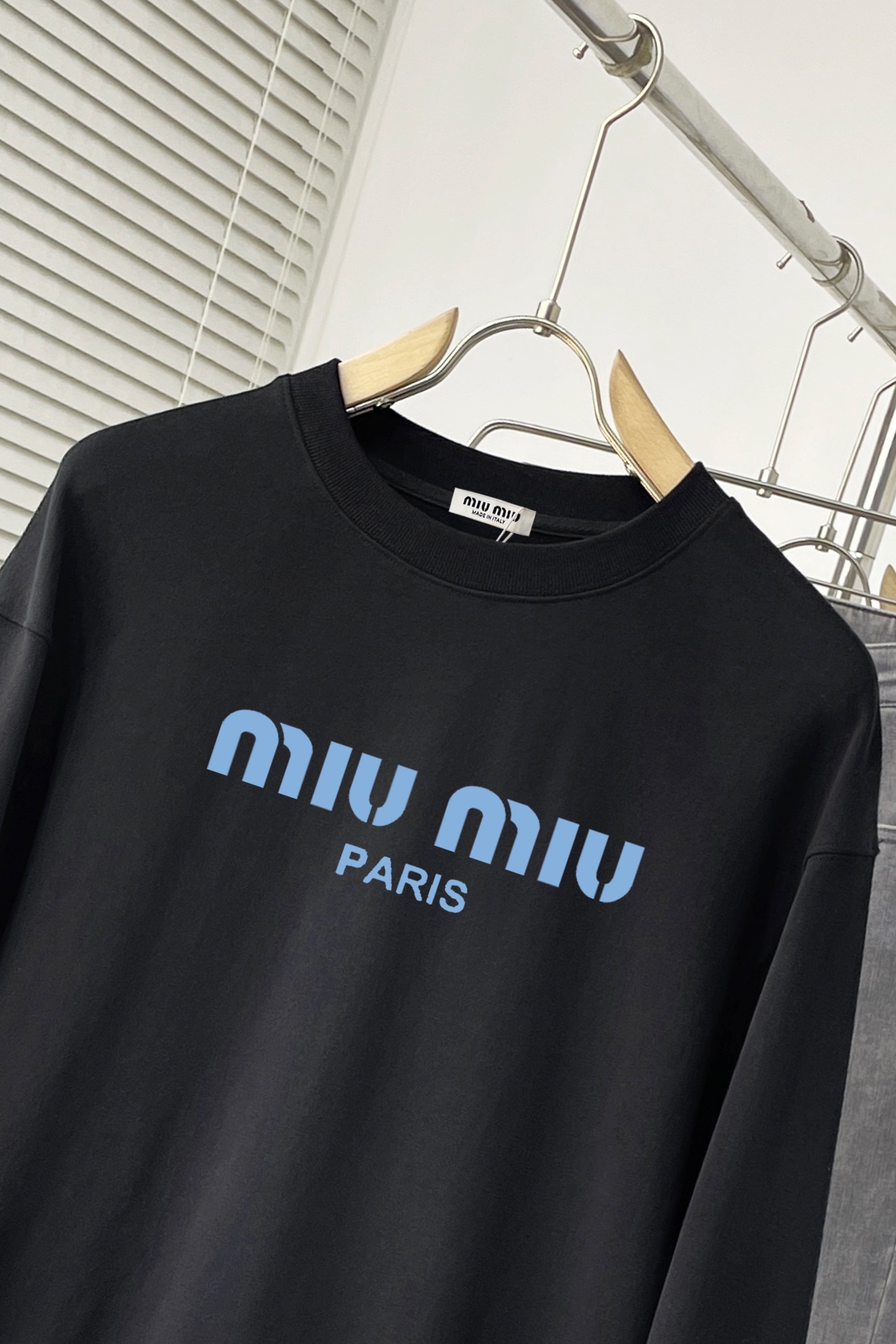 Miu Miu Hoodie Cotton Printed M-l-xl-182160
