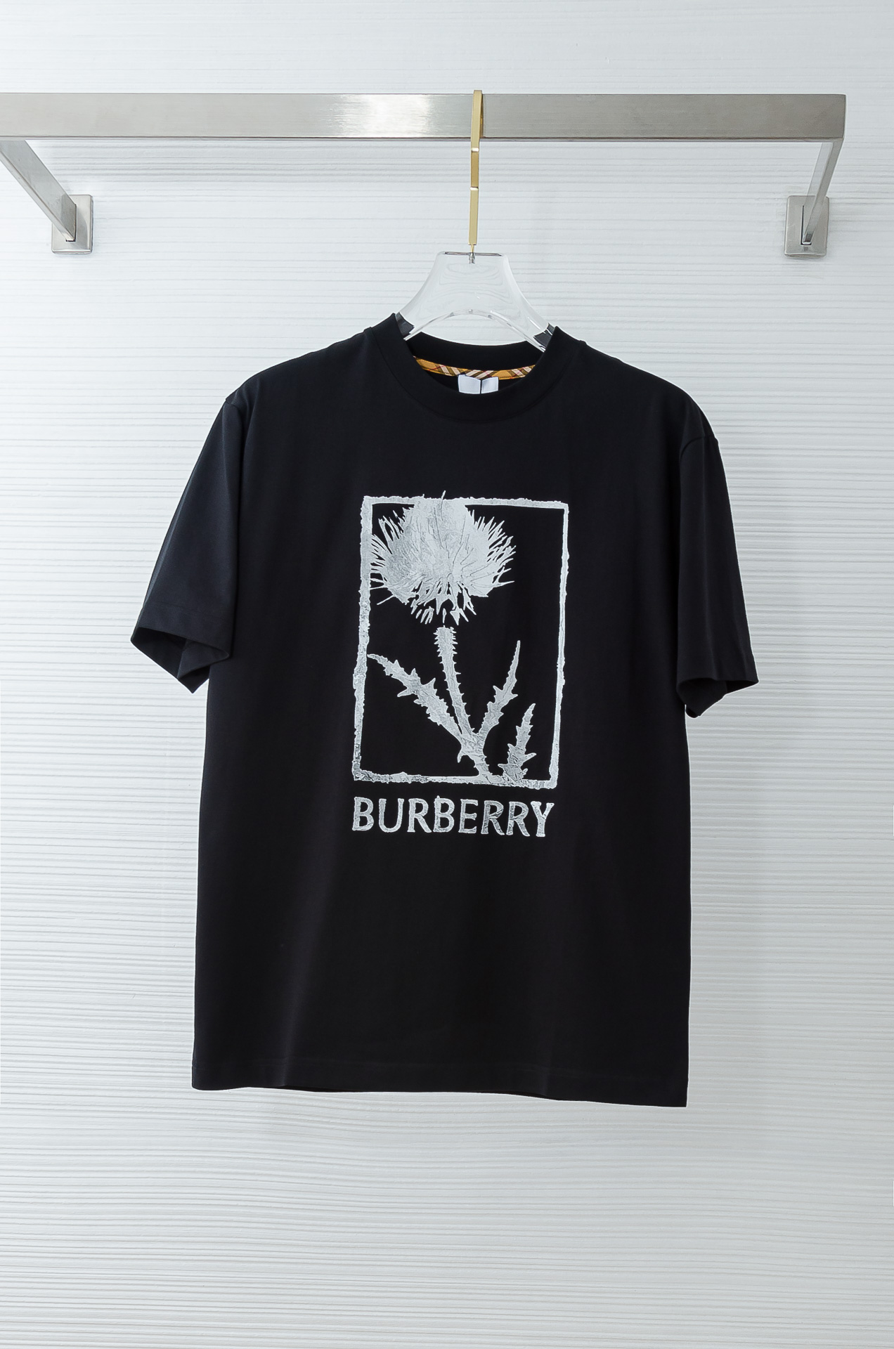 Burberry Male Basic Clothing Cotton Printed S-xl