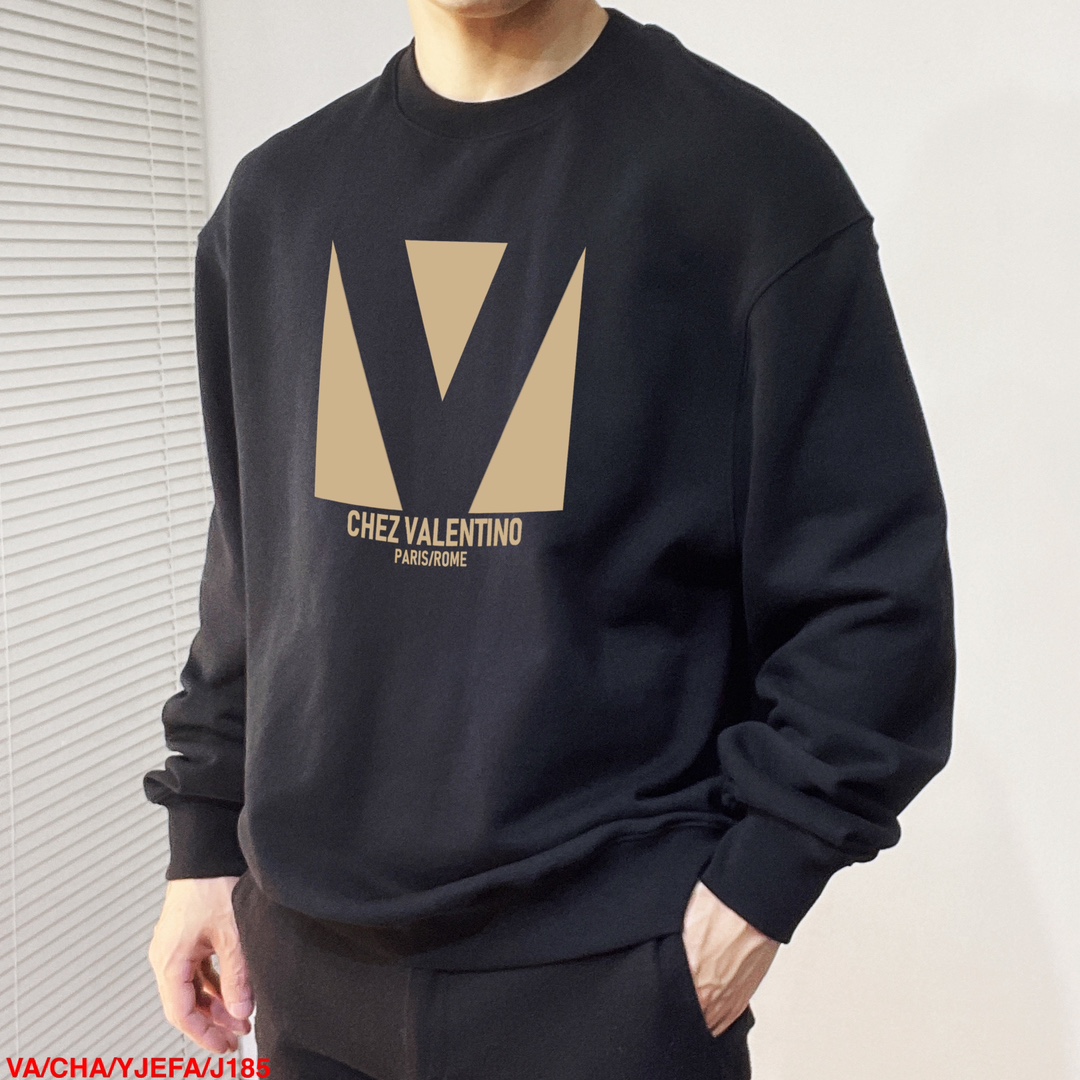 Valentino Hoodie Cotton Printed M-l-xl-182160