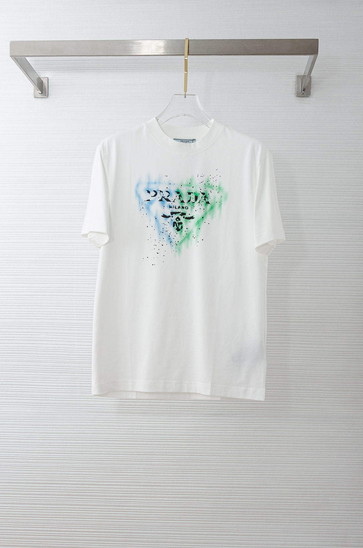 Prada Male Basic Clothing Cotton Printed S-xl