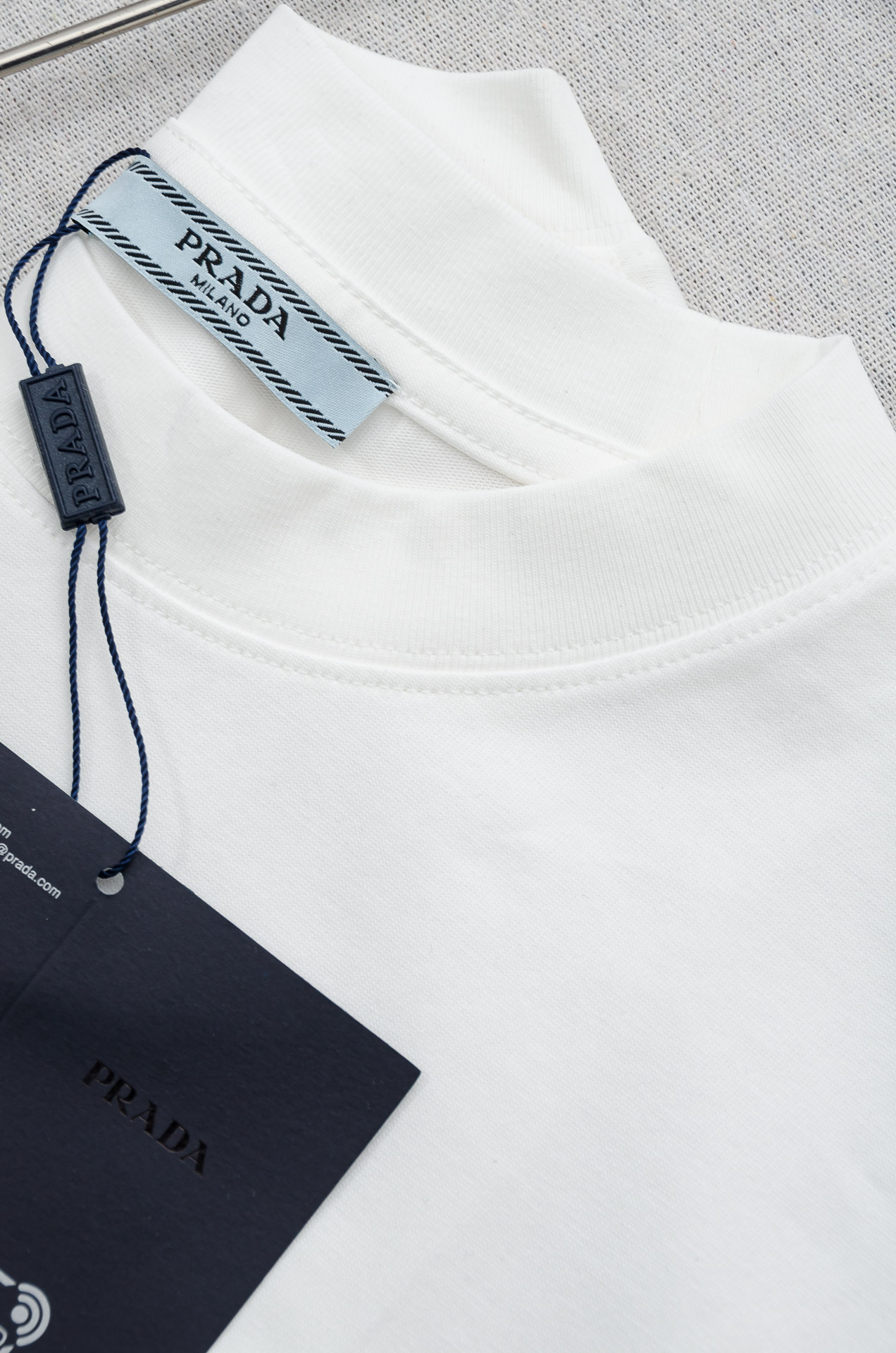 Prada Male Basic Clothing Cotton Printed S-xl