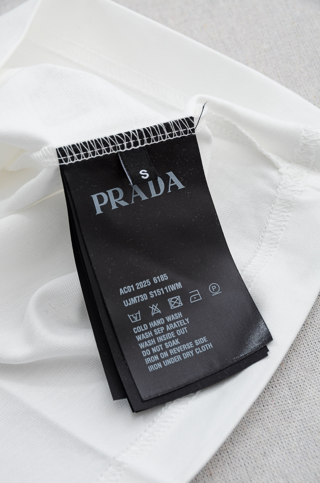 Prada Male Basic Clothing Cotton Printed S-xl