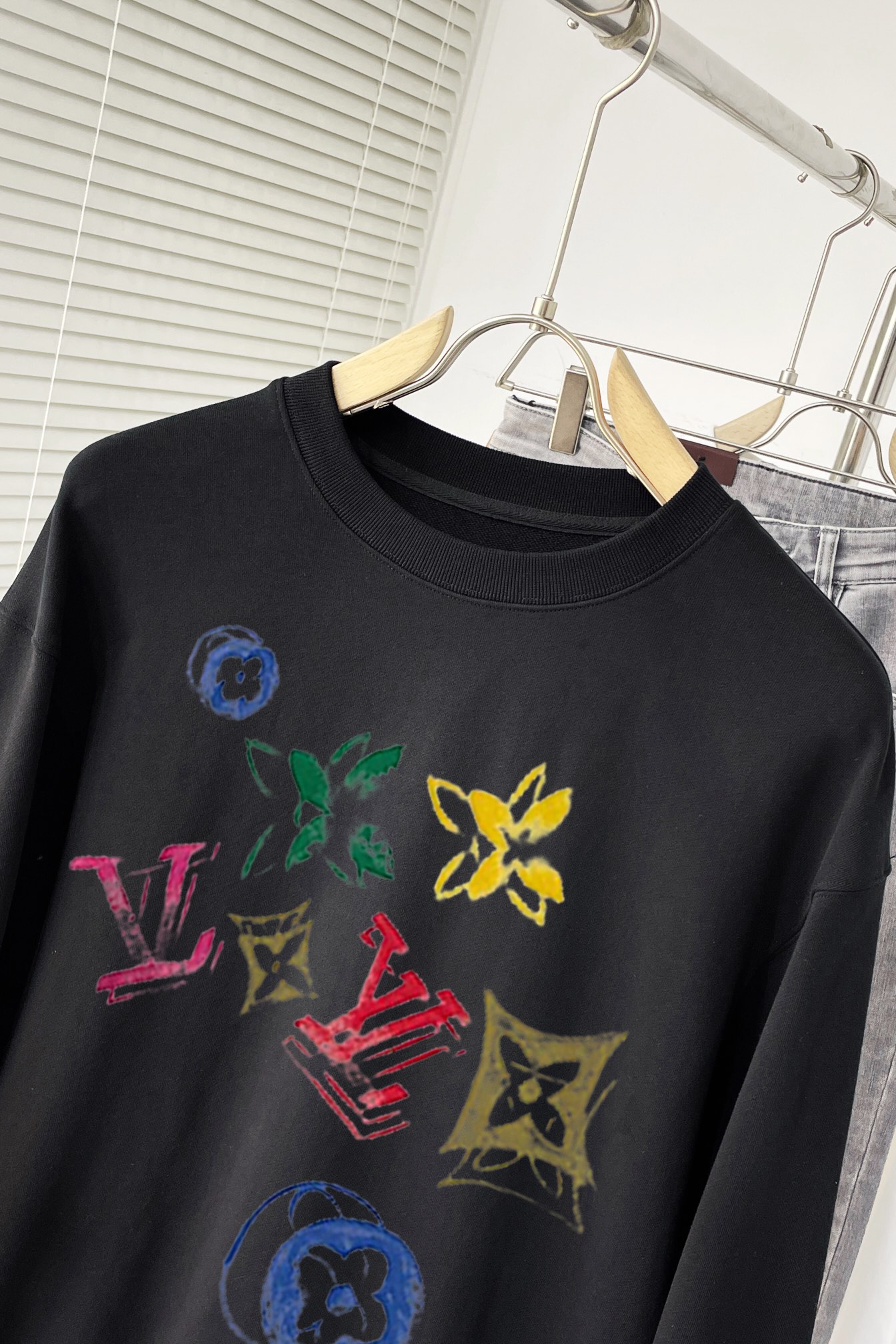 Louis Vuitton Hoodie Cotton Printed M-l-xl-182160