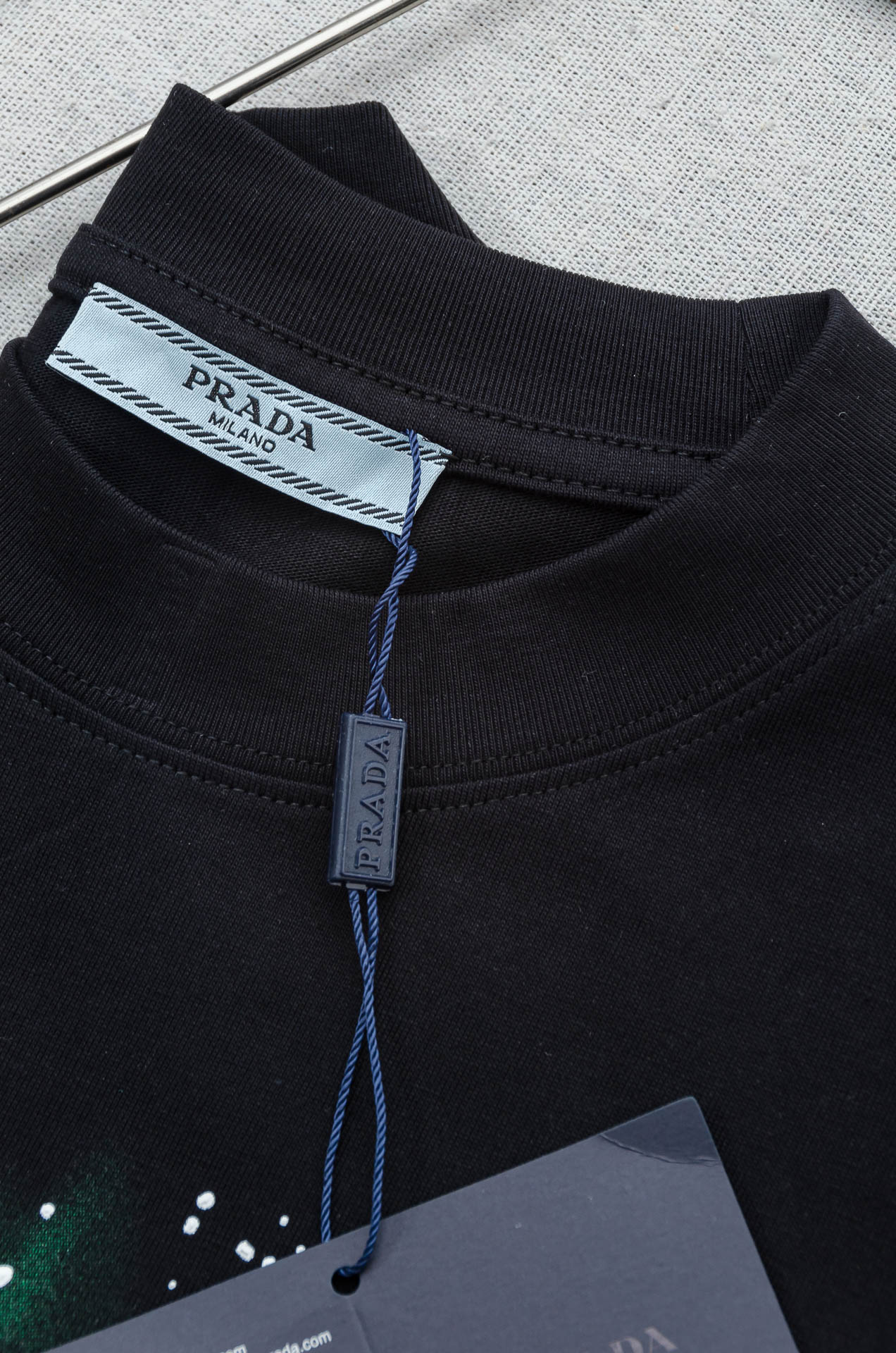 Prada Male Basic Clothing Cotton Printed S-xl