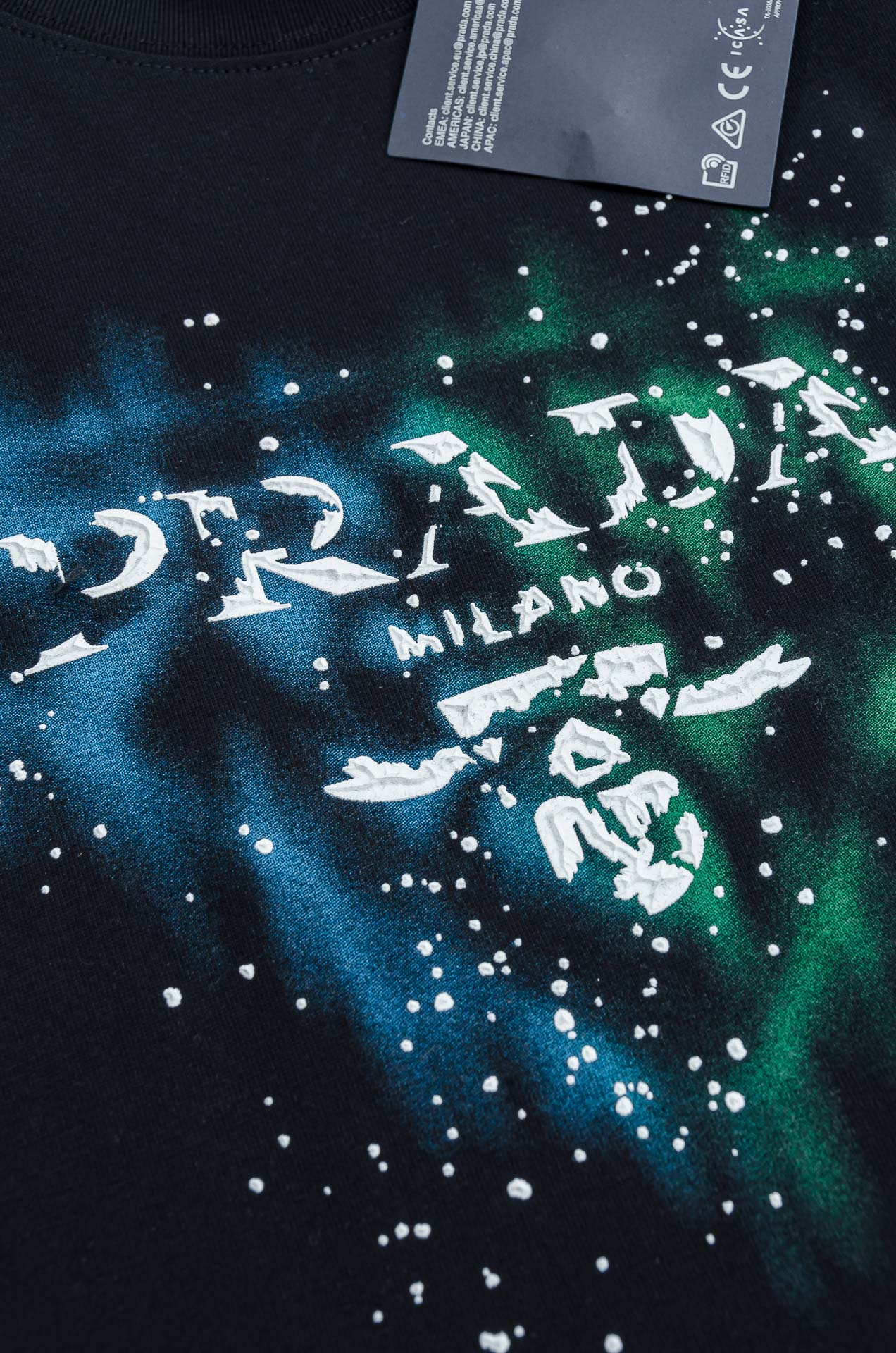 Prada Male Basic Clothing Cotton Printed S-xl