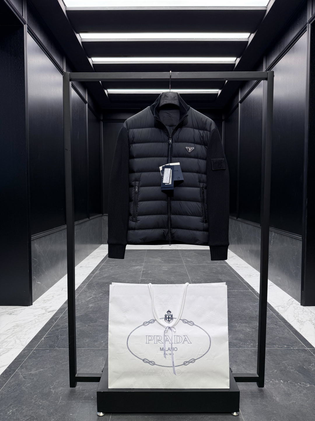 Prada Down Jacket Knitted S-m-l-xl