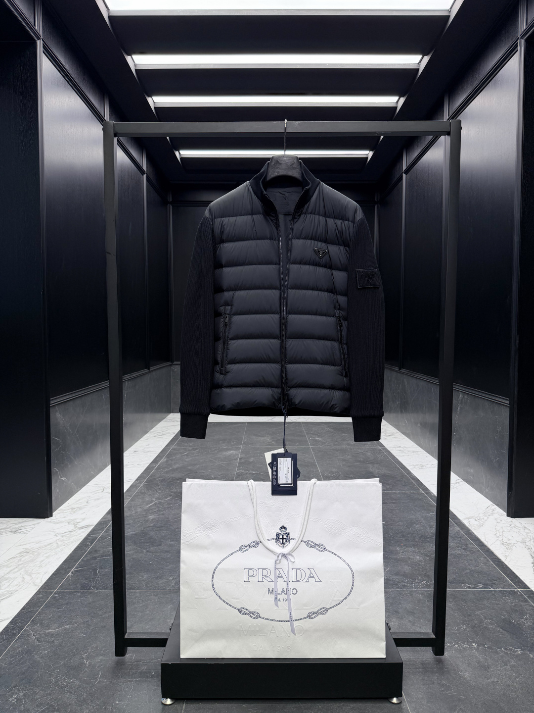 Prada Down Jacket Knitted S-m-l-xl