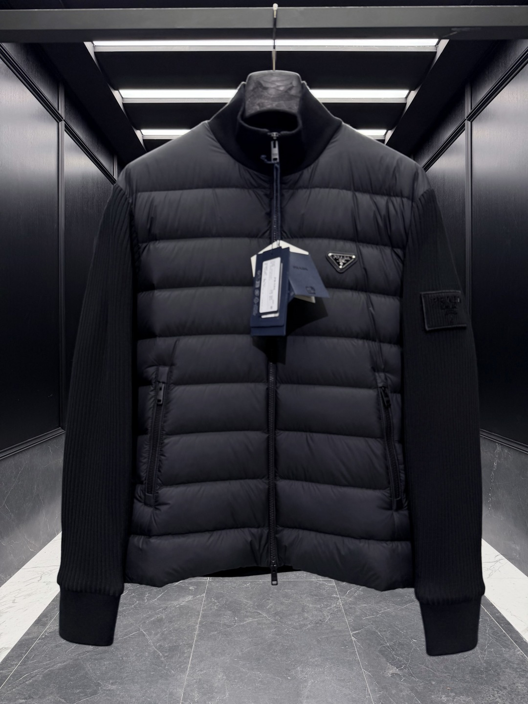 Prada Down Jacket Knitted S-m-l-xl