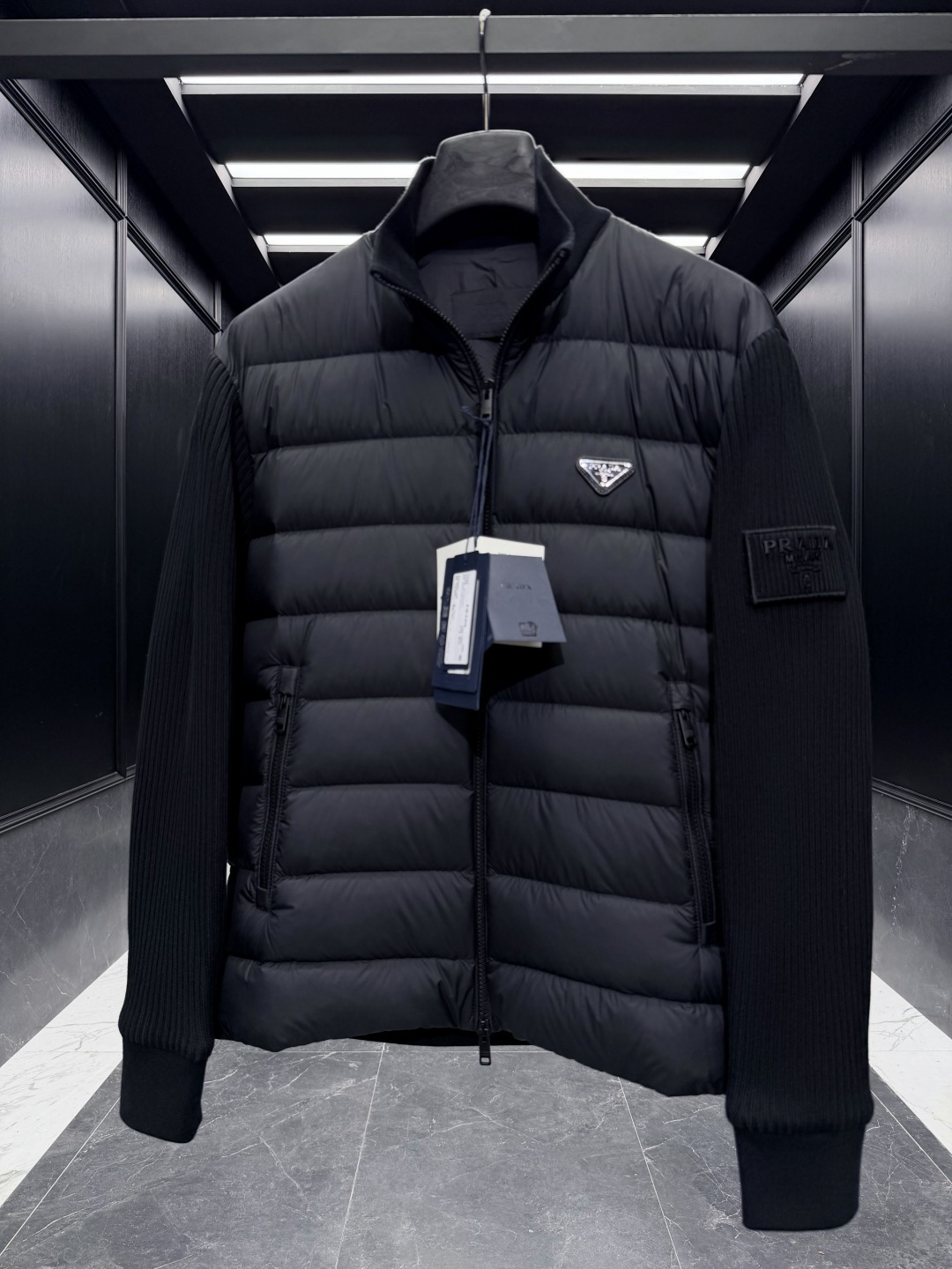 Prada Down Jacket Knitted S-m-l-xl