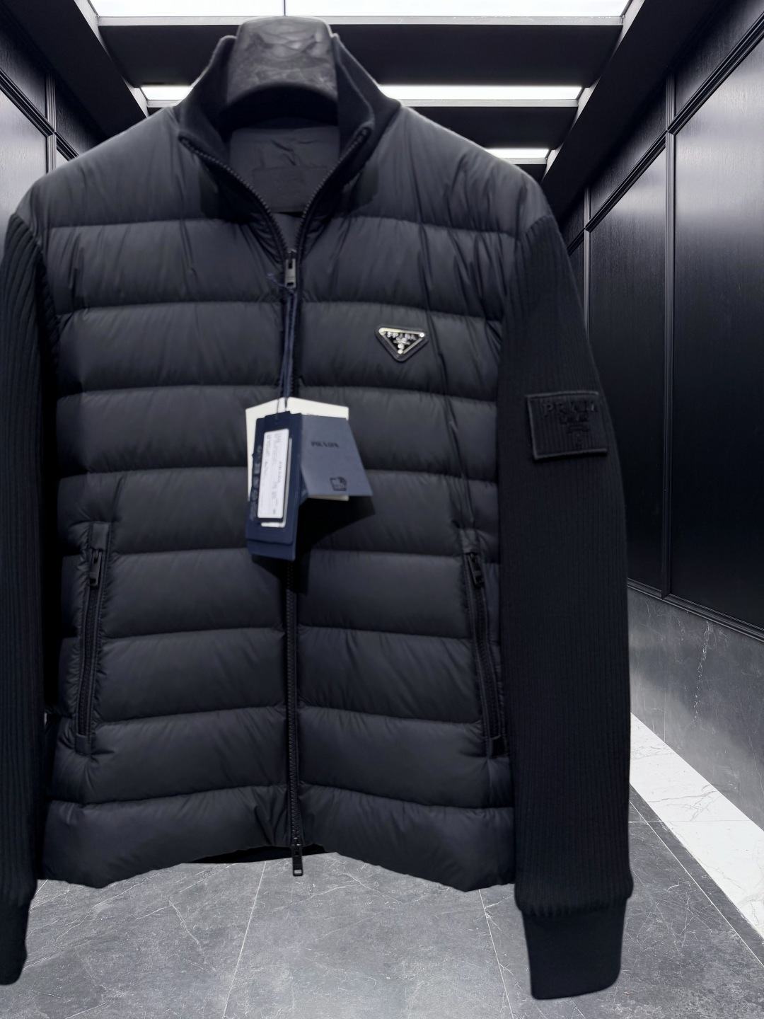 Prada Down Jacket Knitted S-m-l-xl