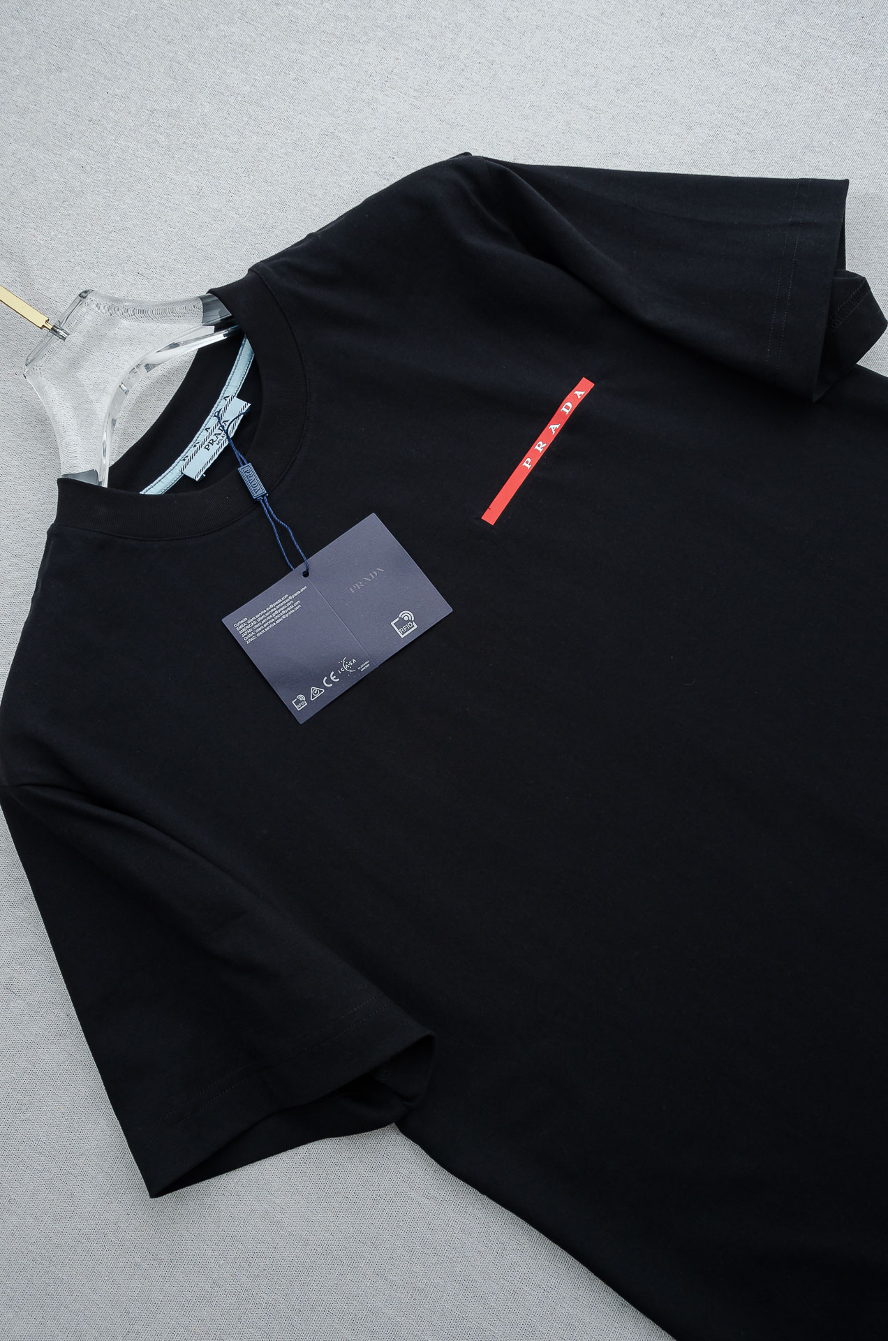 Prada Male Basic Clothing Cotton Slim Fit S-xl