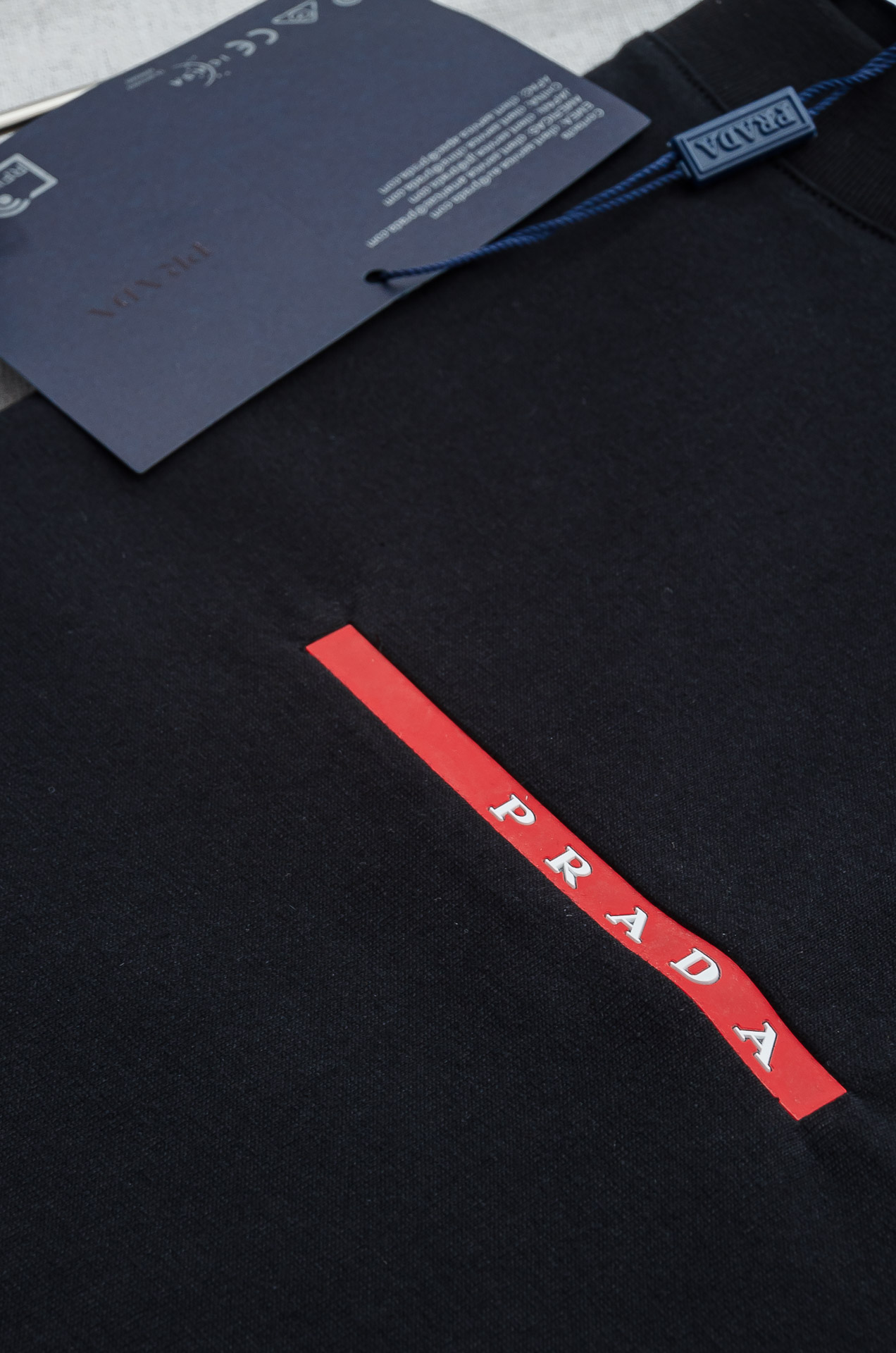 Prada Male Basic Clothing Cotton Slim Fit S-xl