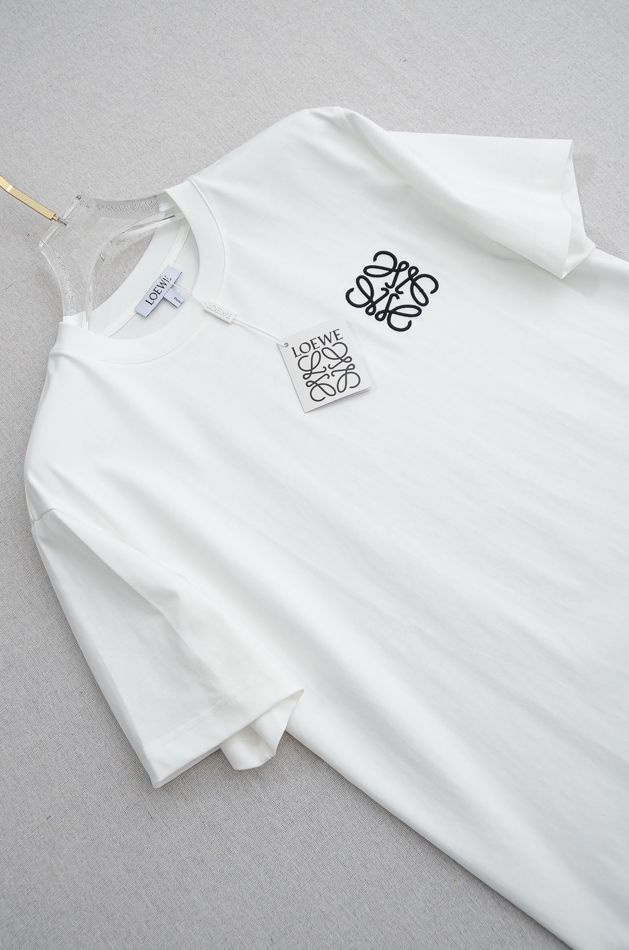 Loewe Male Basic Clothing Cotton Slim Fit S-l-xl