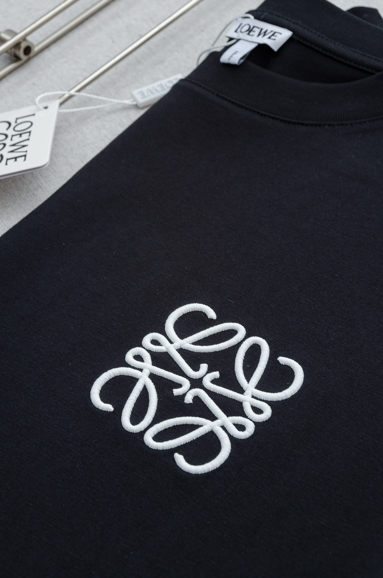 Loewe Male Basic Clothing Cotton Slim Fit S-l-xl