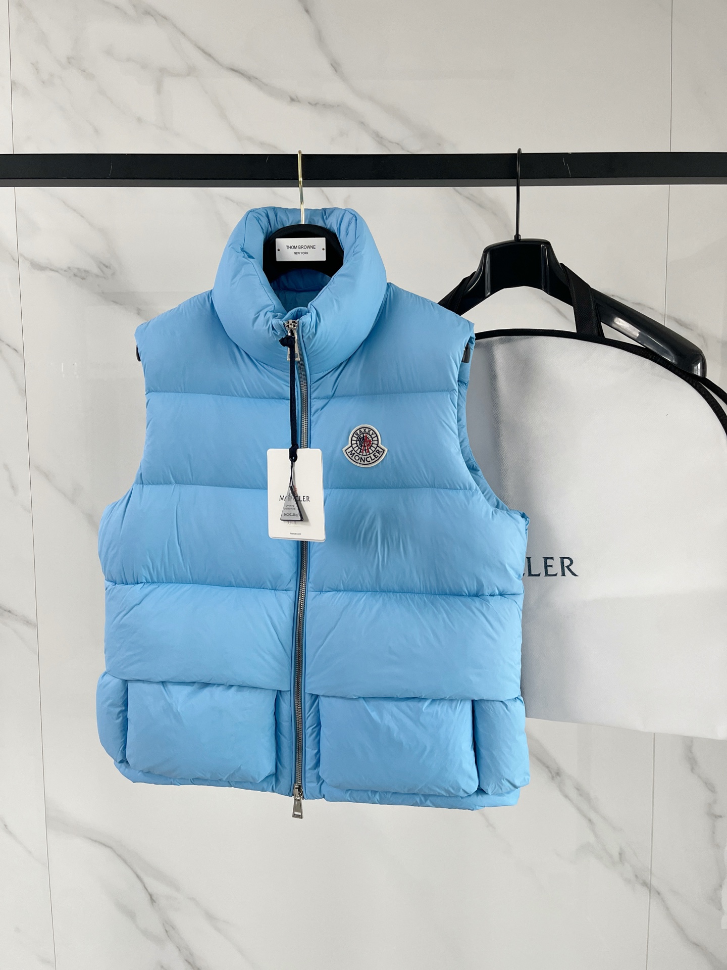Moncler Female Down Vest Black Couple Style S-m-l