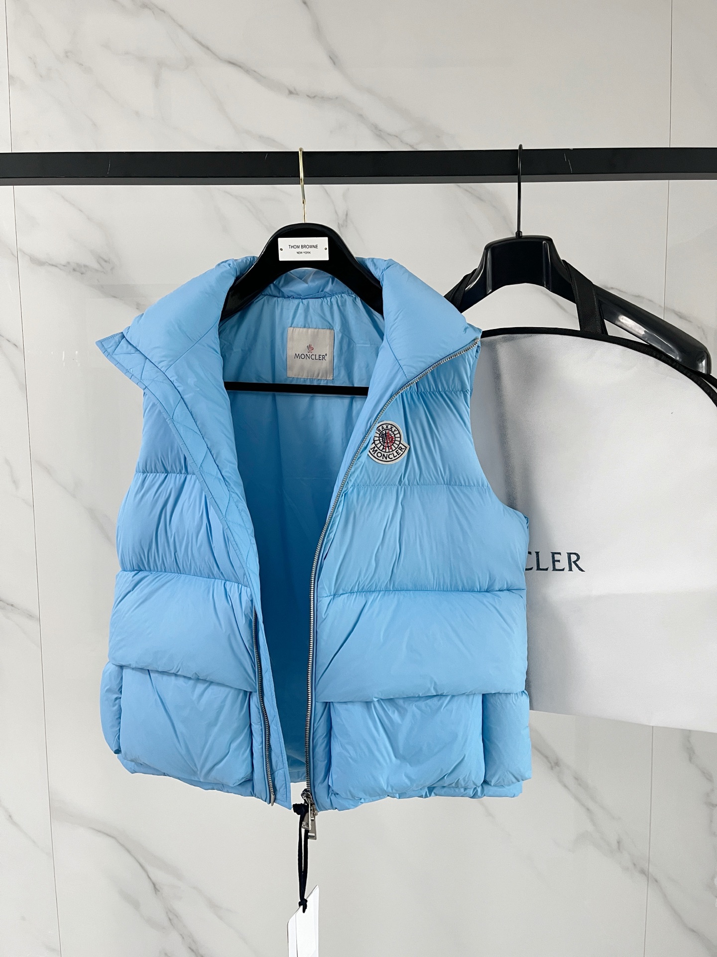Moncler Female Down Vest Black Couple Style S-m-l