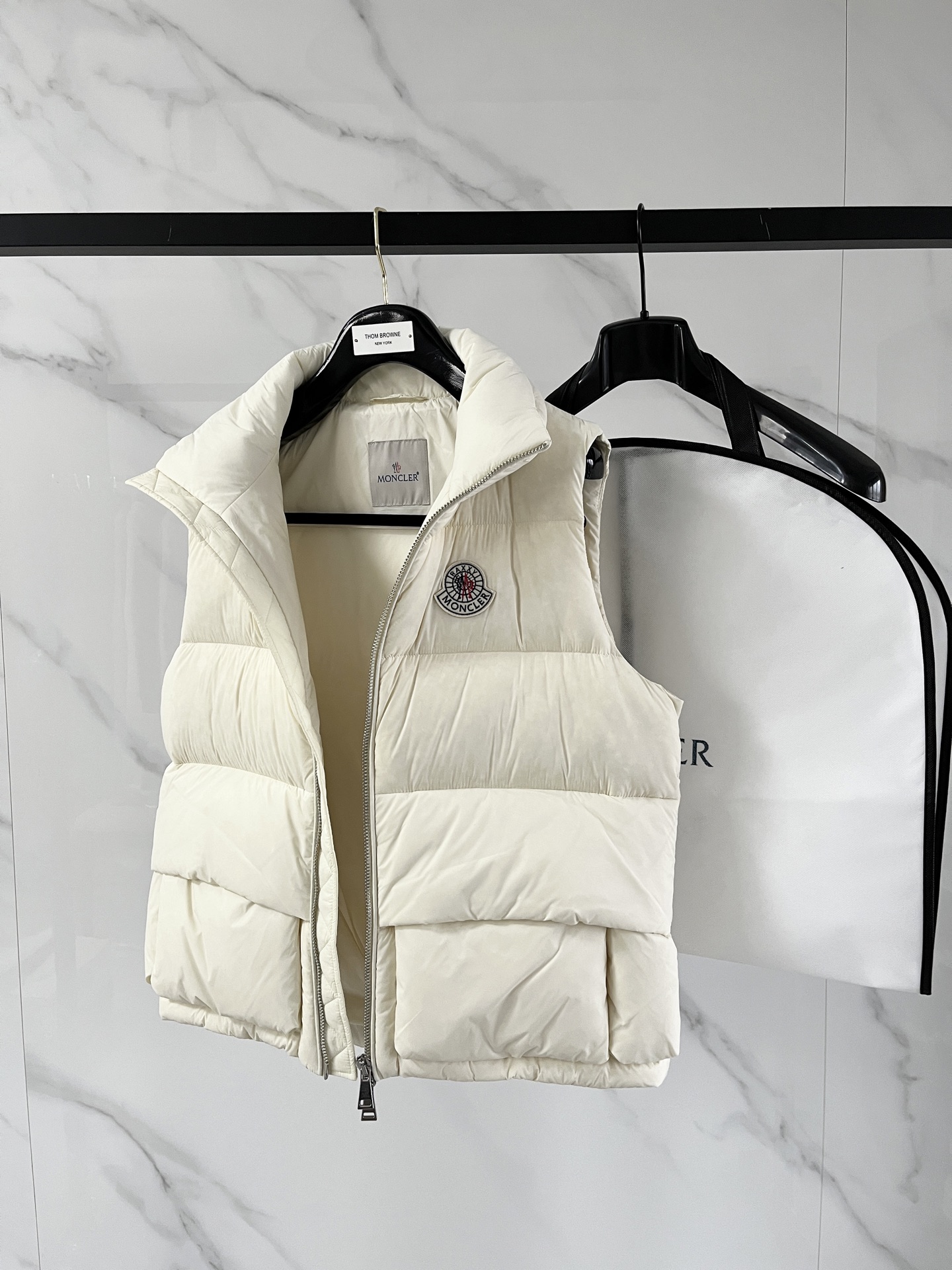 Moncler Female Down Vest Black Couple Style S-m-l