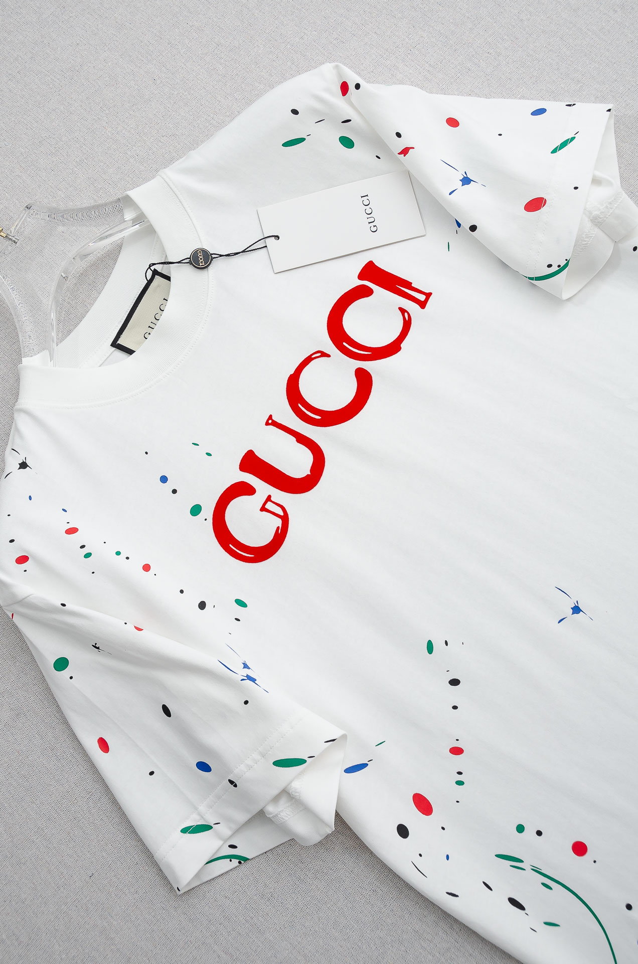 Gucci Male Basic Clothing Cotton Printed S-xl