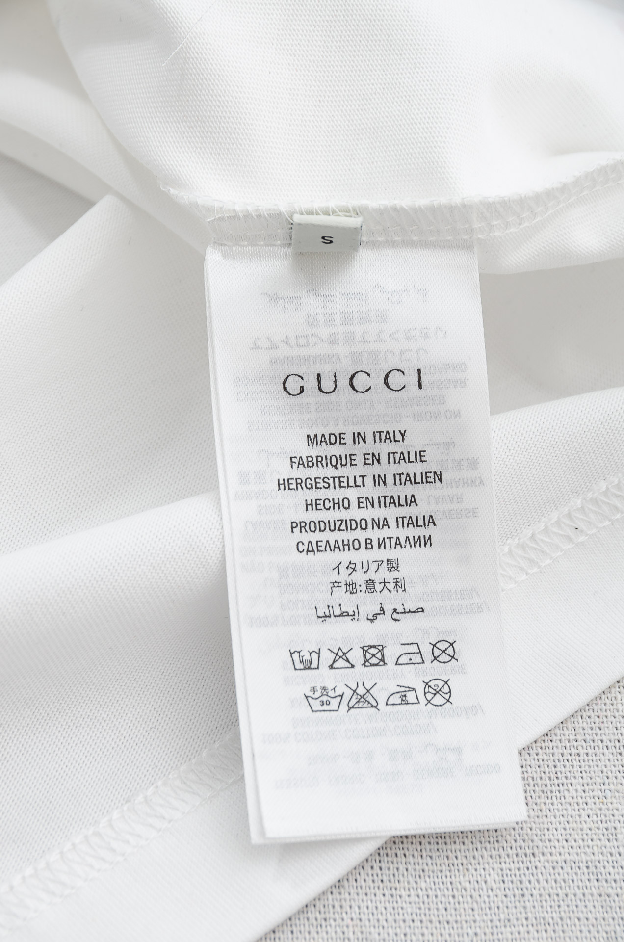 Gucci Male Basic Clothing Cotton Printed S-xl