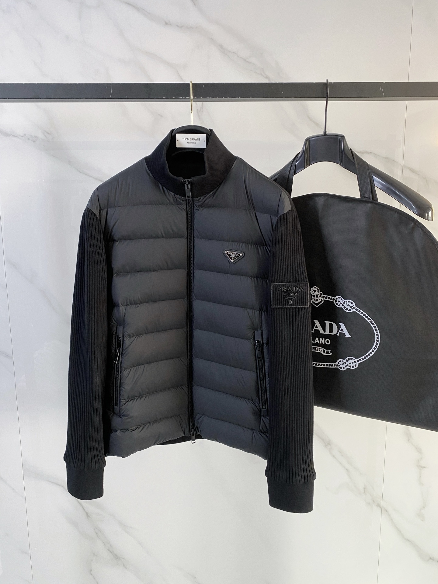 Burberry Male Jacket Knitted Black