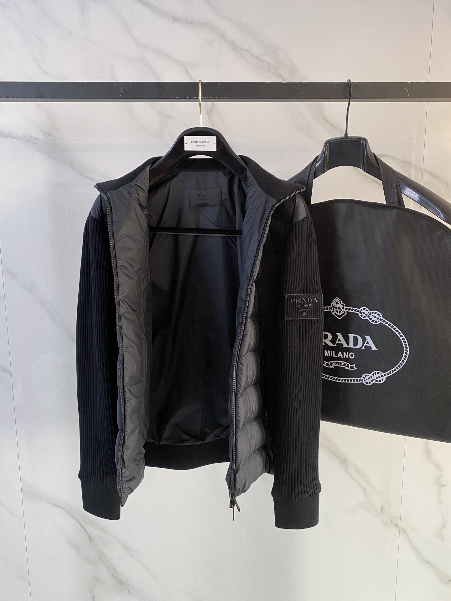 Burberry Male Jacket Knitted Black