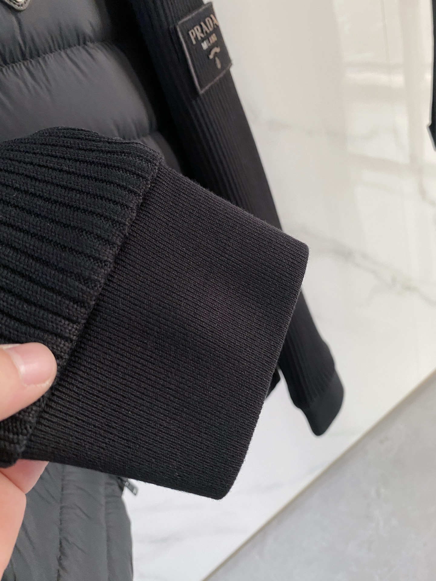 Burberry Male Jacket Knitted Black