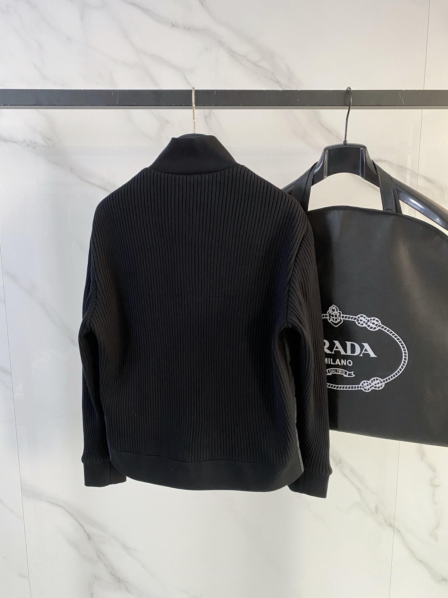 Burberry Male Jacket Knitted Black